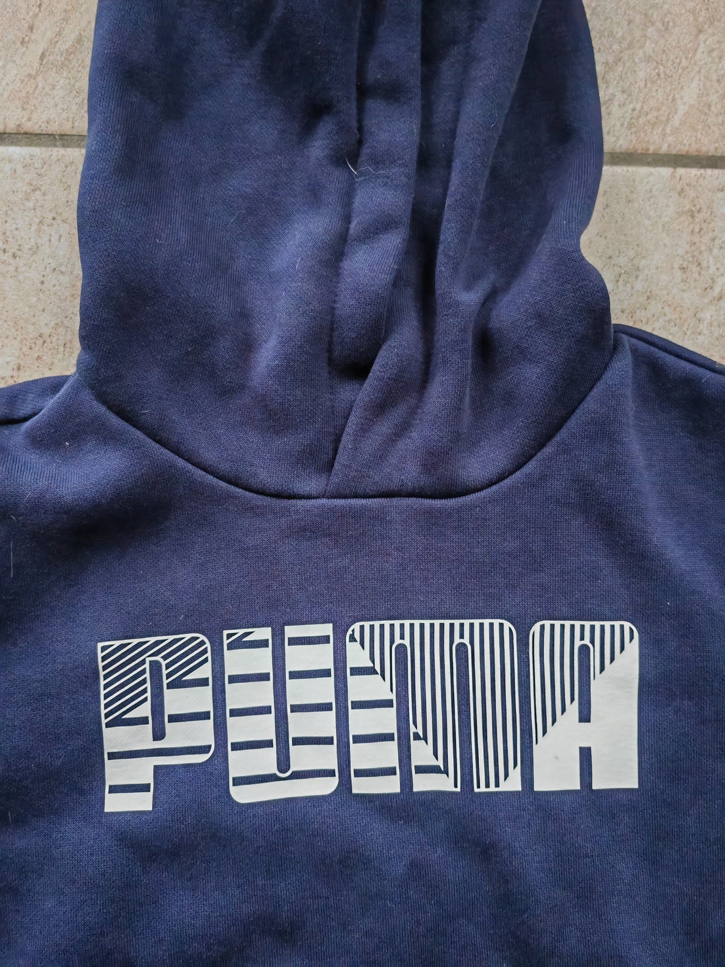 Youth Puma Pullover Hoodie, Navy Blue, Size 9-10 Years