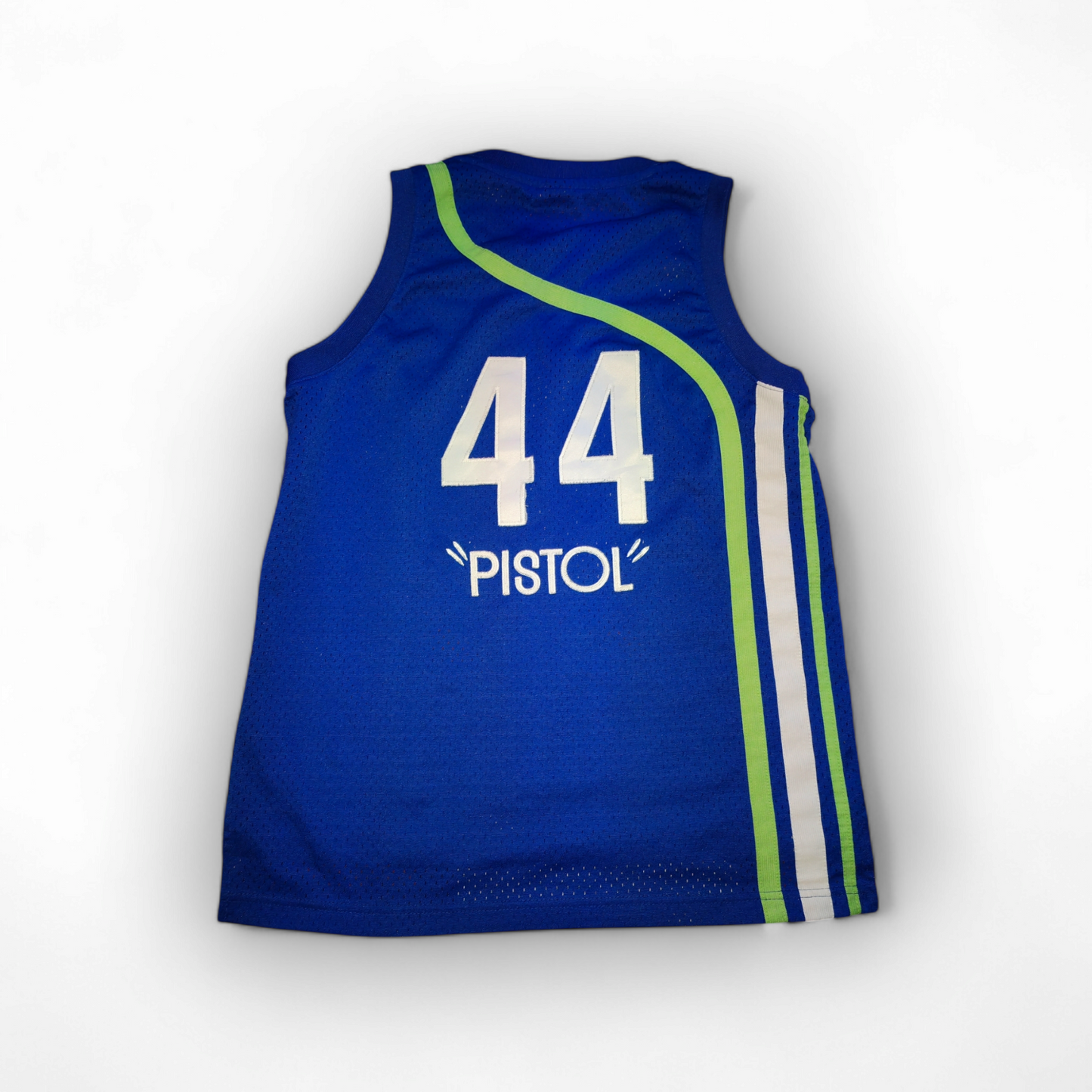 Youth Atlanta Hawks Pete Maravich NBA Jersey, #44 Pistol, Blue, Size YL