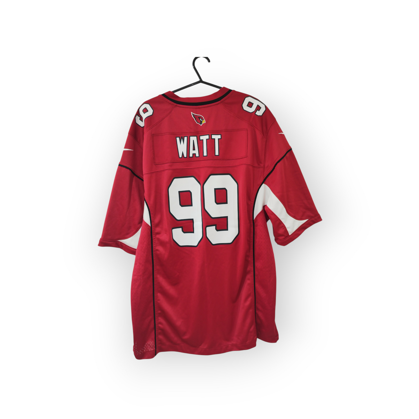 Nike Arizona Cardinals NFL Jersey, #99 Watt, Red, Size Large