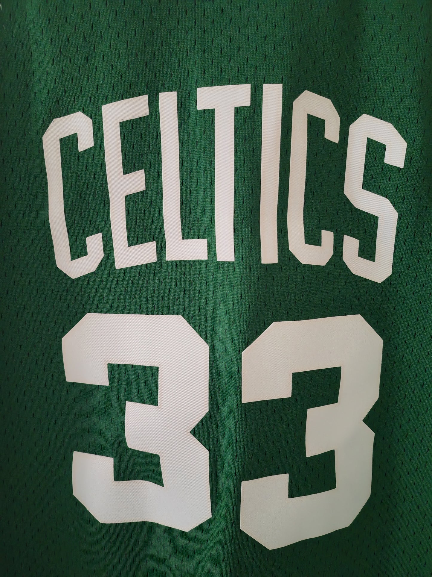 Mitchell & Ness Boston Celtics 1985/86 Jersey, #33 Bird, Green, Size Medium