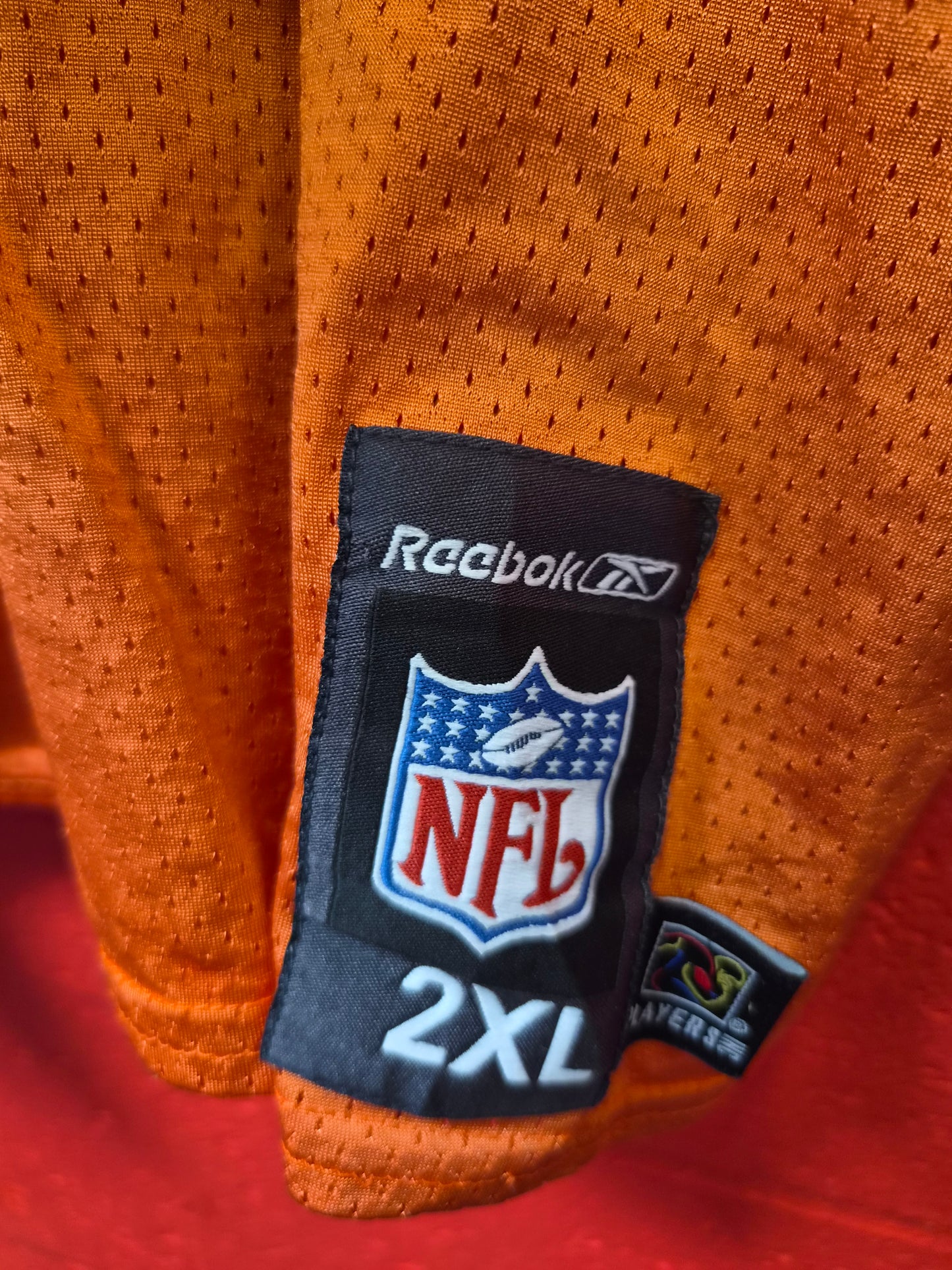 Reebok Chicago Bears NFL Jersey, #54 Urlacher, Orange, Size XXL