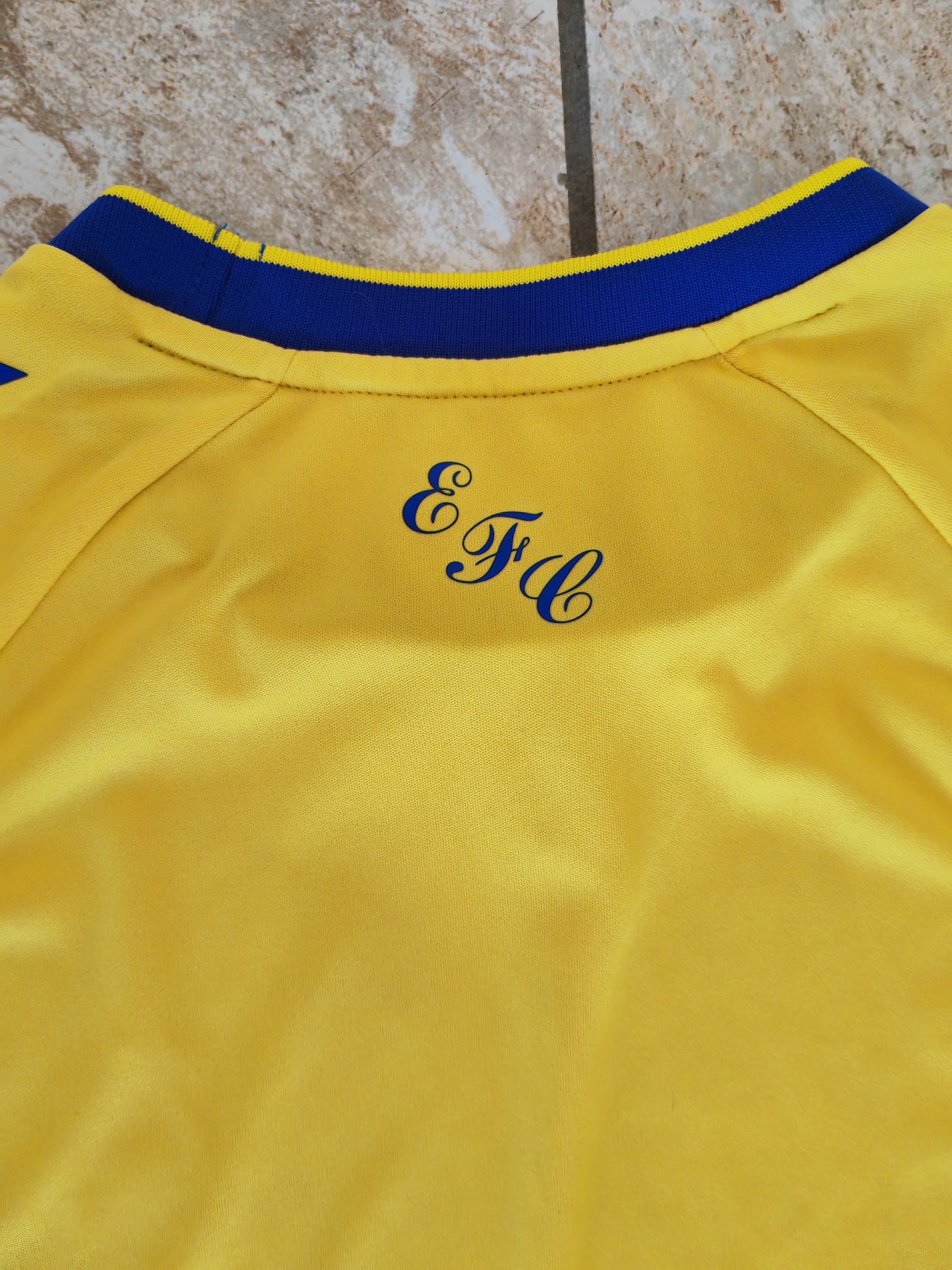 Hummel Everton 2022/23 Short Sleeve Third Shirt, Yellow, Size Large