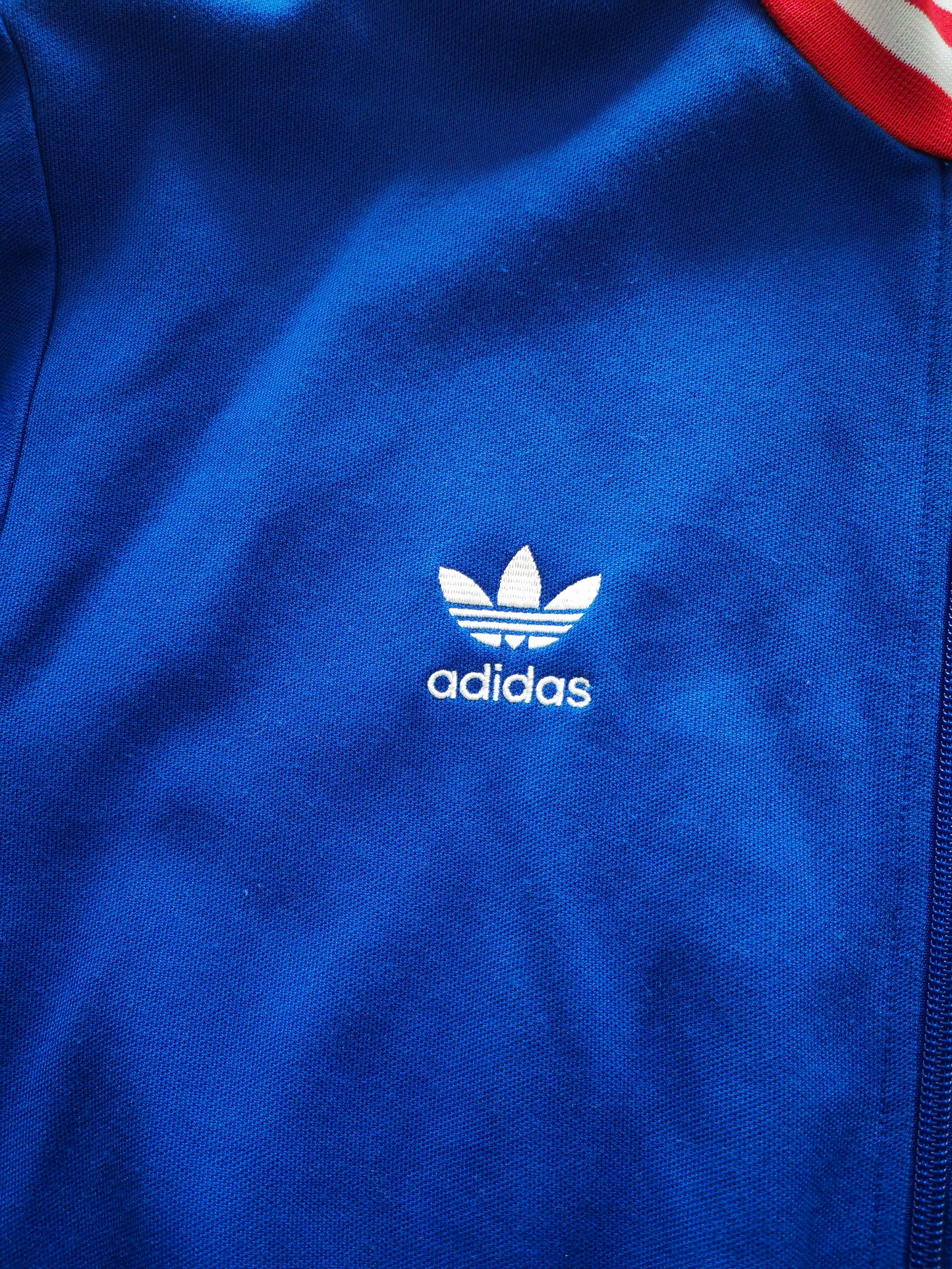 Adidas Originals England World Cup 1966 Full Zip Jacket, Blue, Size Large