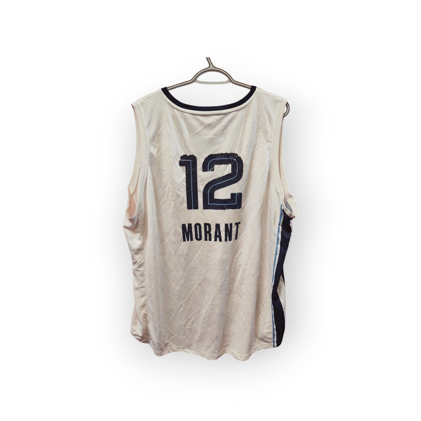 Fanatics Memphis Grizzlies NBA Jersey, #12 Morant, White, Size XXL