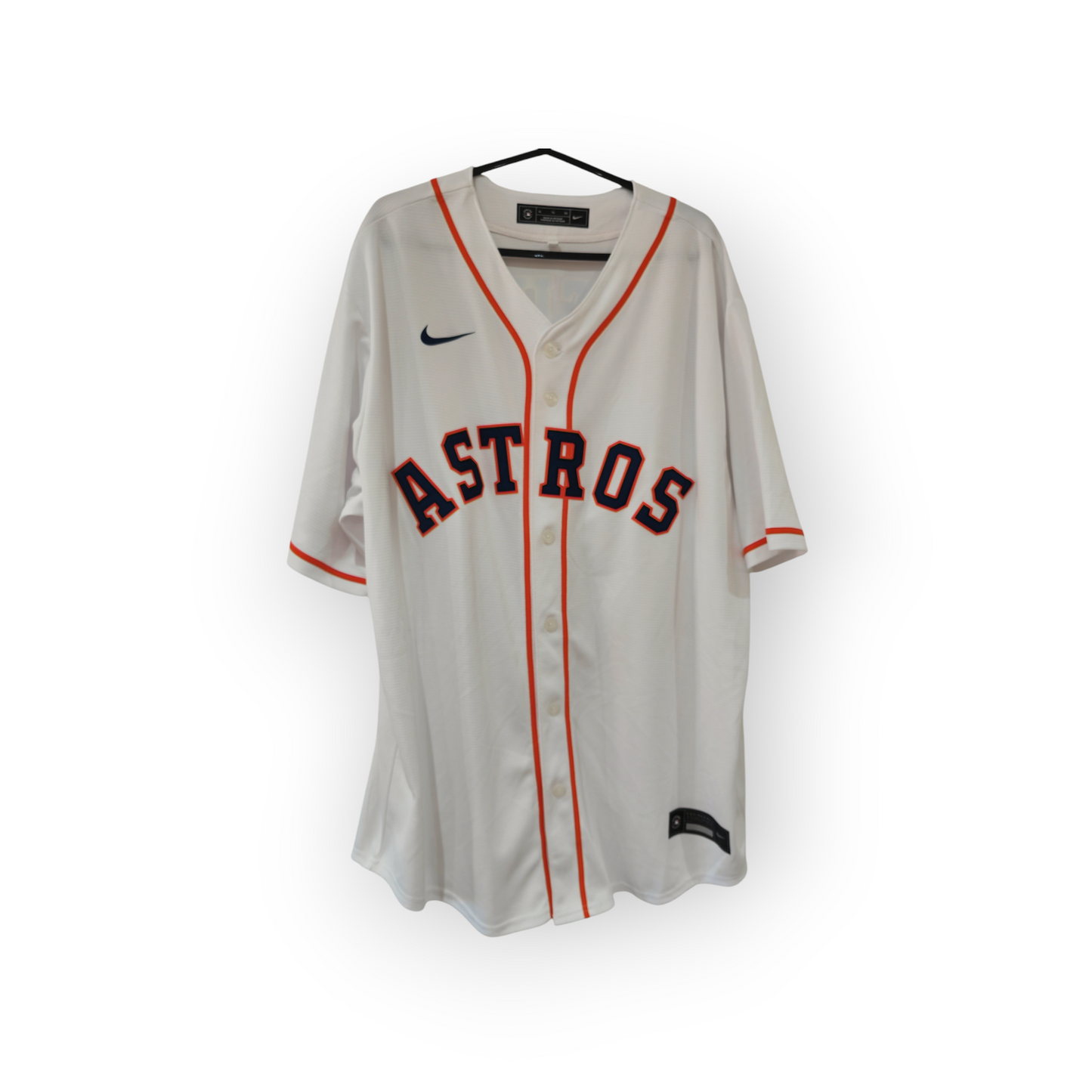 Nike Houston Astros MLB Jersey, #27 Altuve, White, Size XL