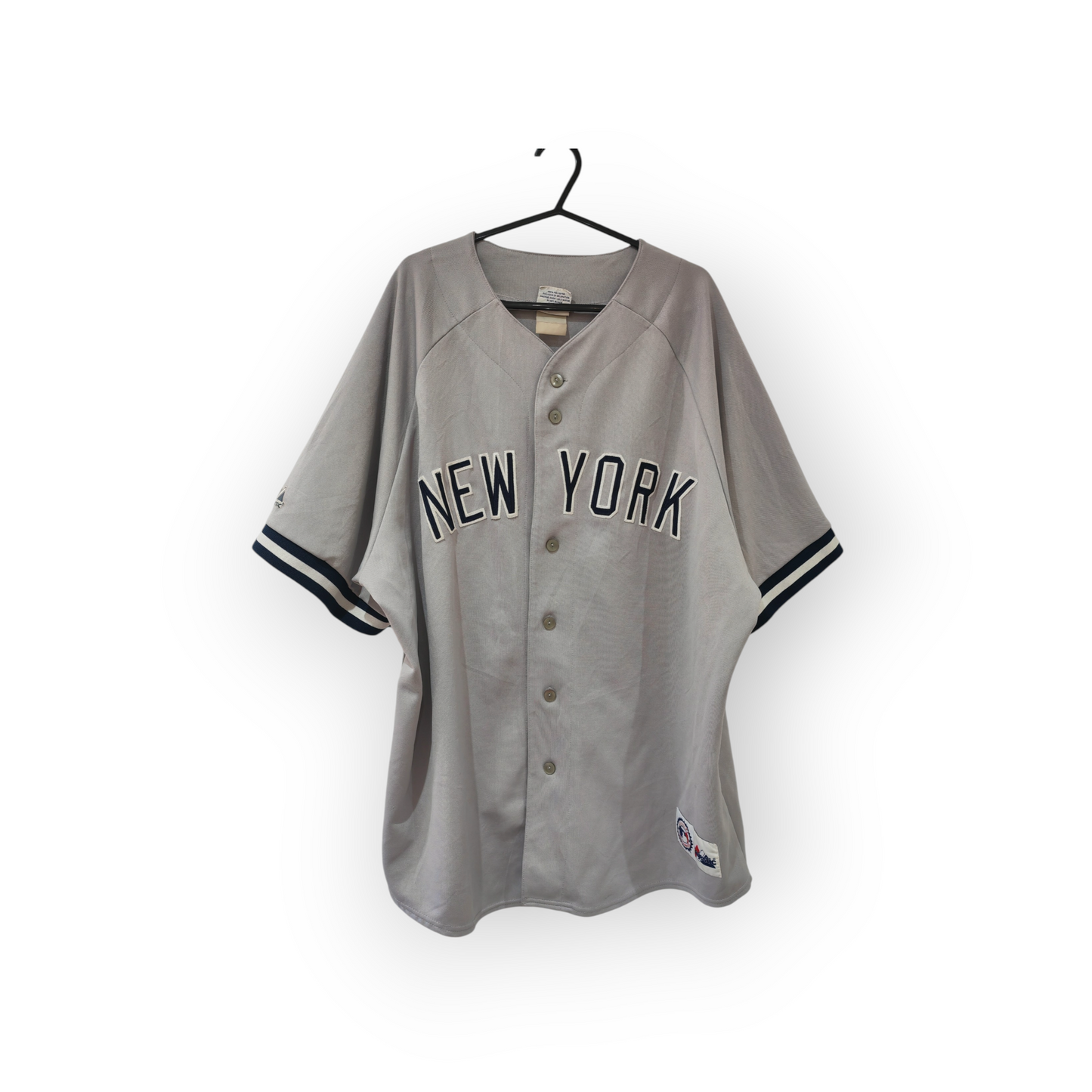 Majestic New York Yankees MLB Jersey, #13, Grey, Size XL/XXL