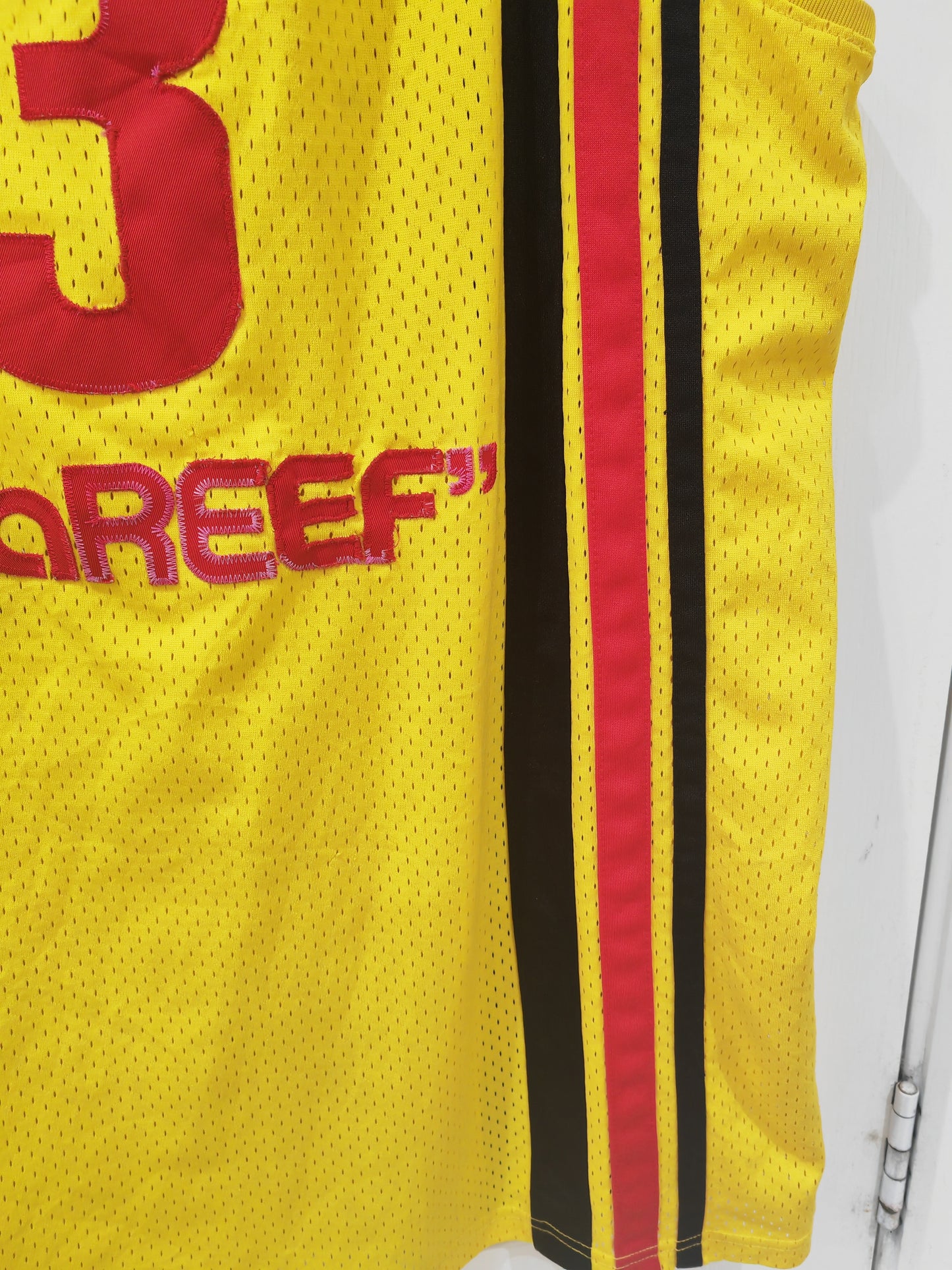 Nike Atlanta Hawks NBA Jersey, #3 Shareef, Yellow, Size XXL