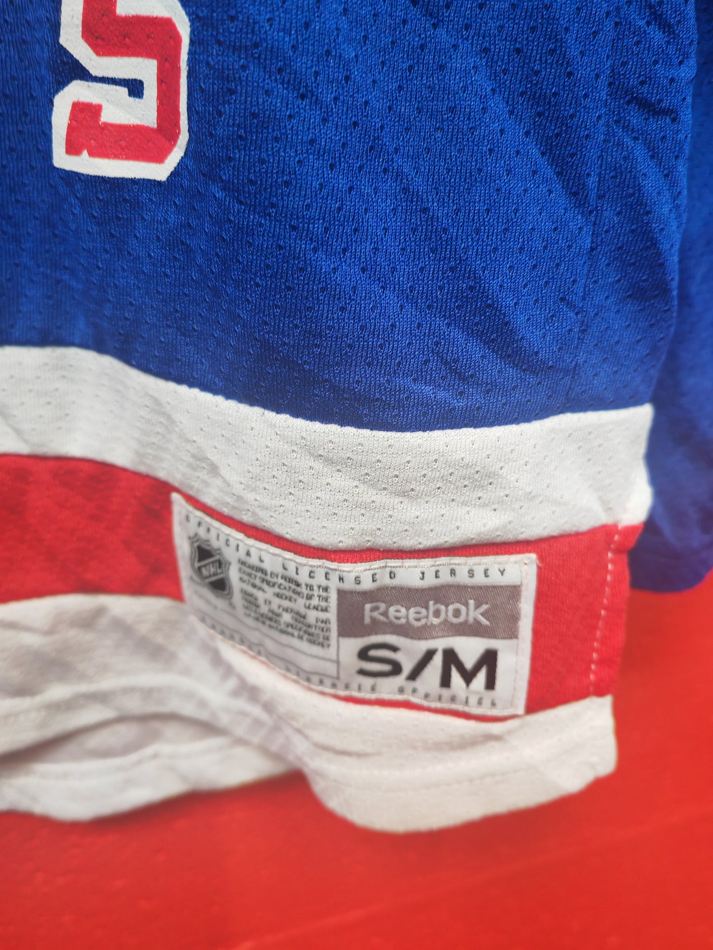 Youth Reebok New York Rangers NHL Jersey, #36 Zuccarello, Blue, Size YS/M