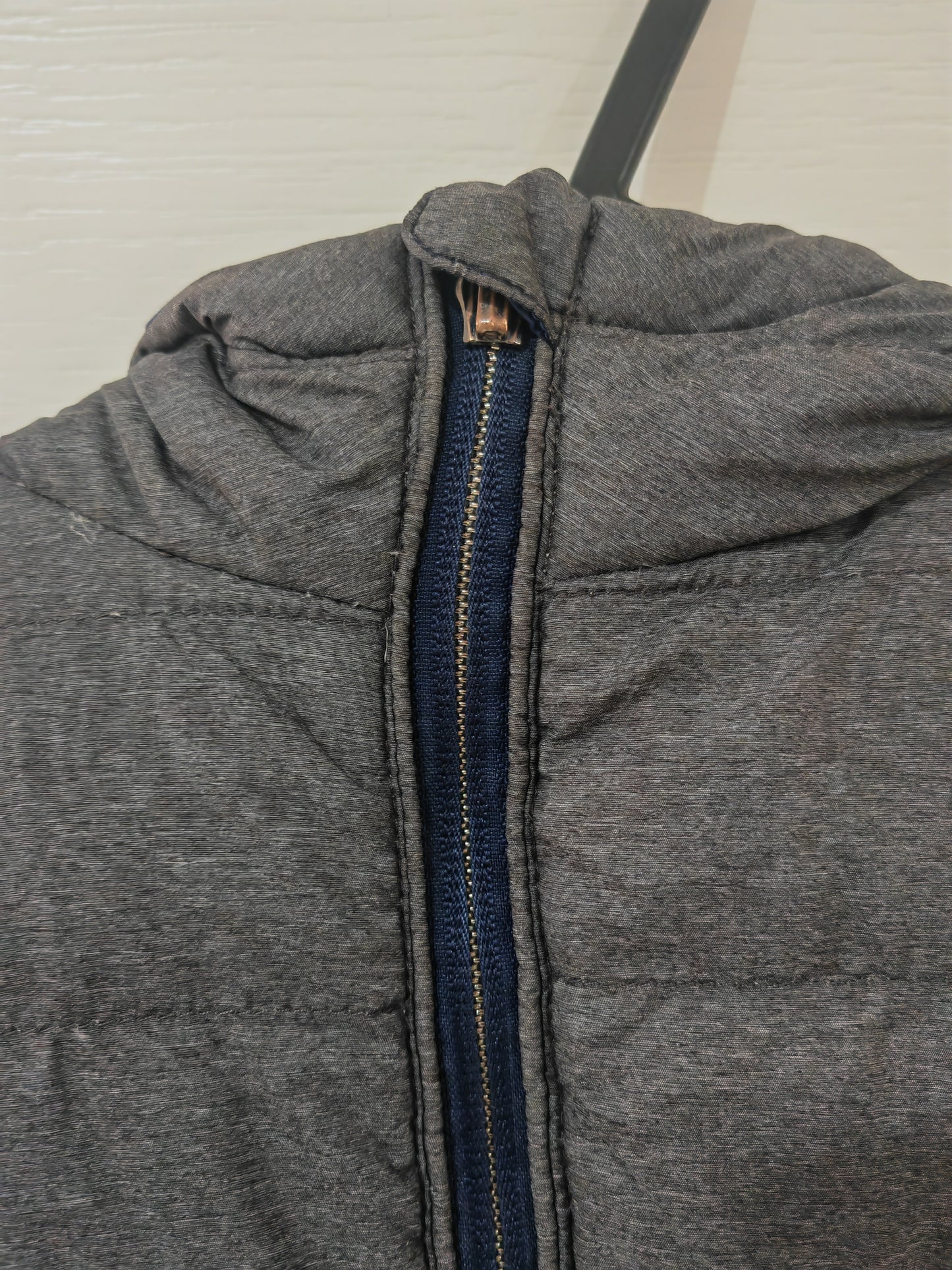 Youth Polo By Ralph Lauren Reversible Full Zip Hooded Coat, Navy Blue/Grey, Youth Small