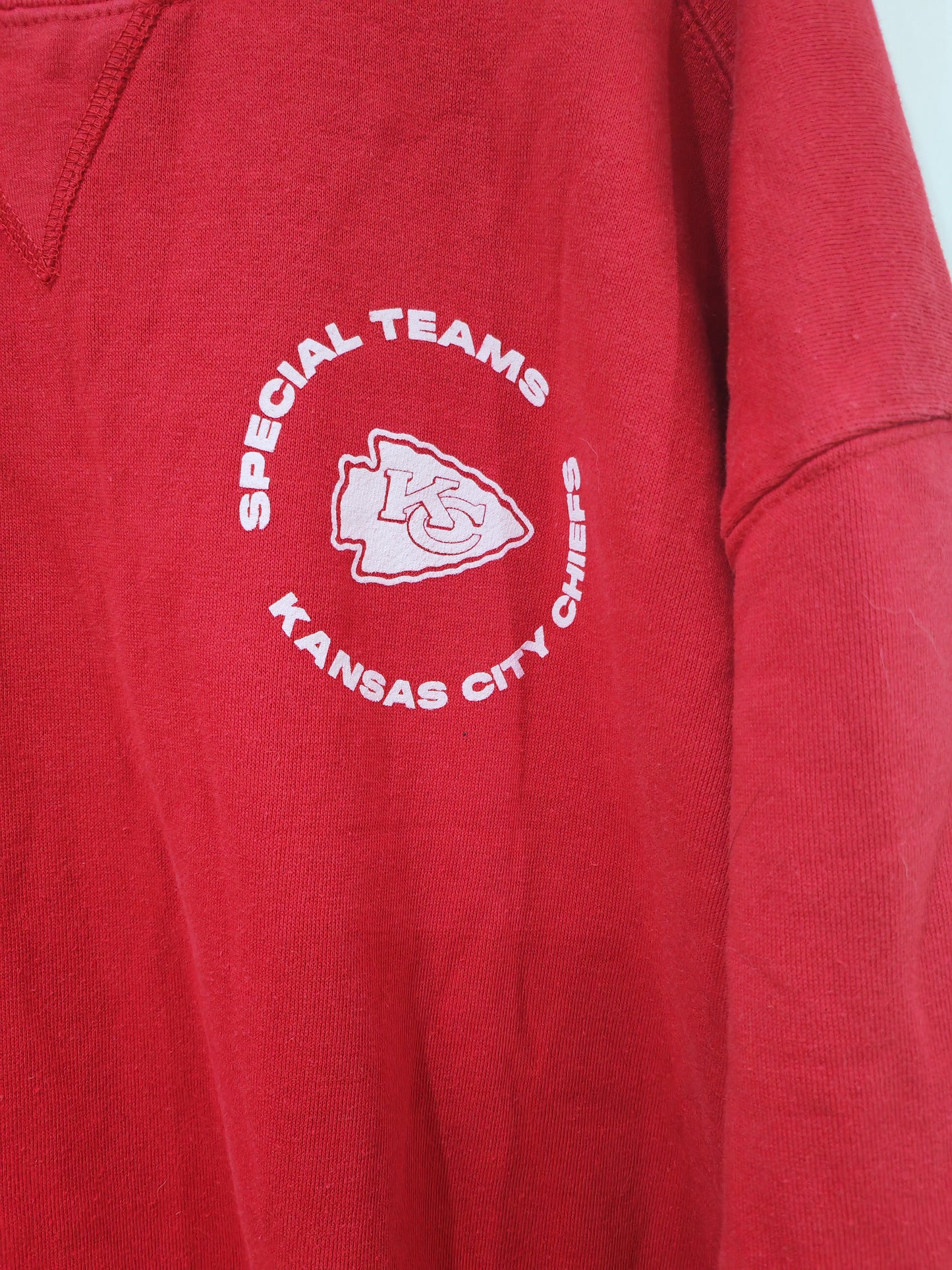 Badger Sport Nick Bolton Player Issue Kansas City Chiefs Warm Up Sweater, XL