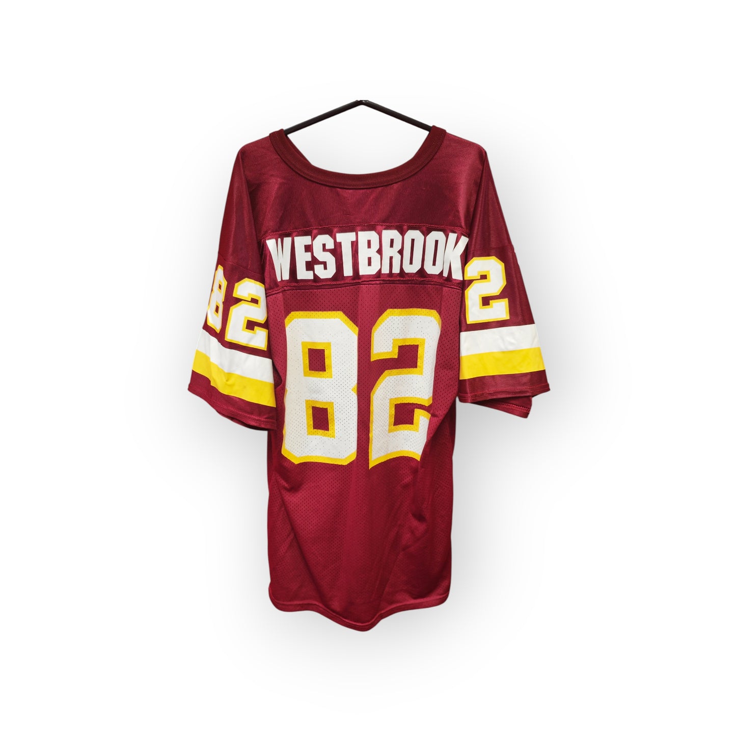 Wilson Washington Redskins NFL Jersey, #82 Westbrook, Burgundy, Size Large