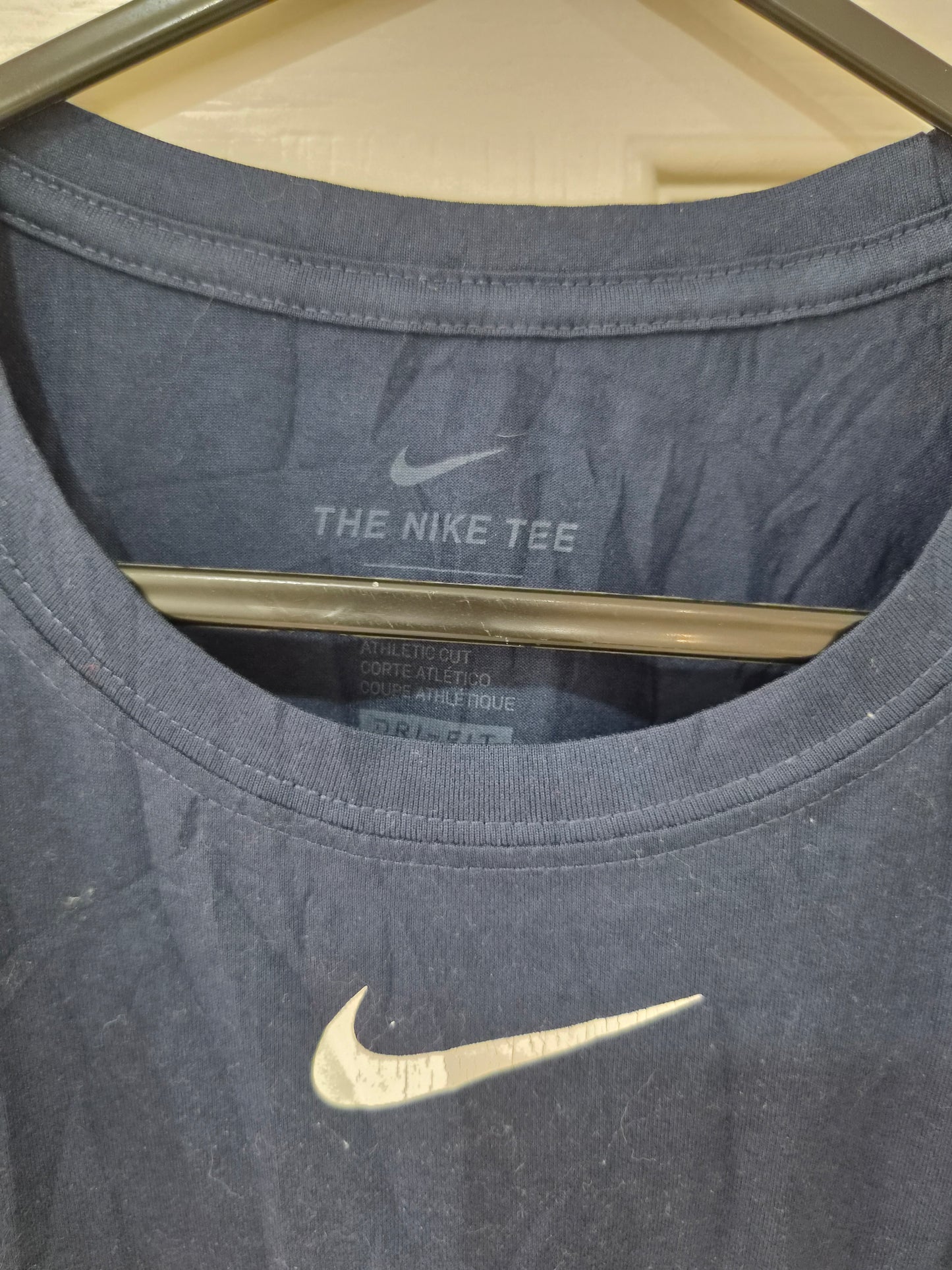 Nike Dri-fit Houston Astros MLB Short Sleeve T Shirt, Navy, Size Large