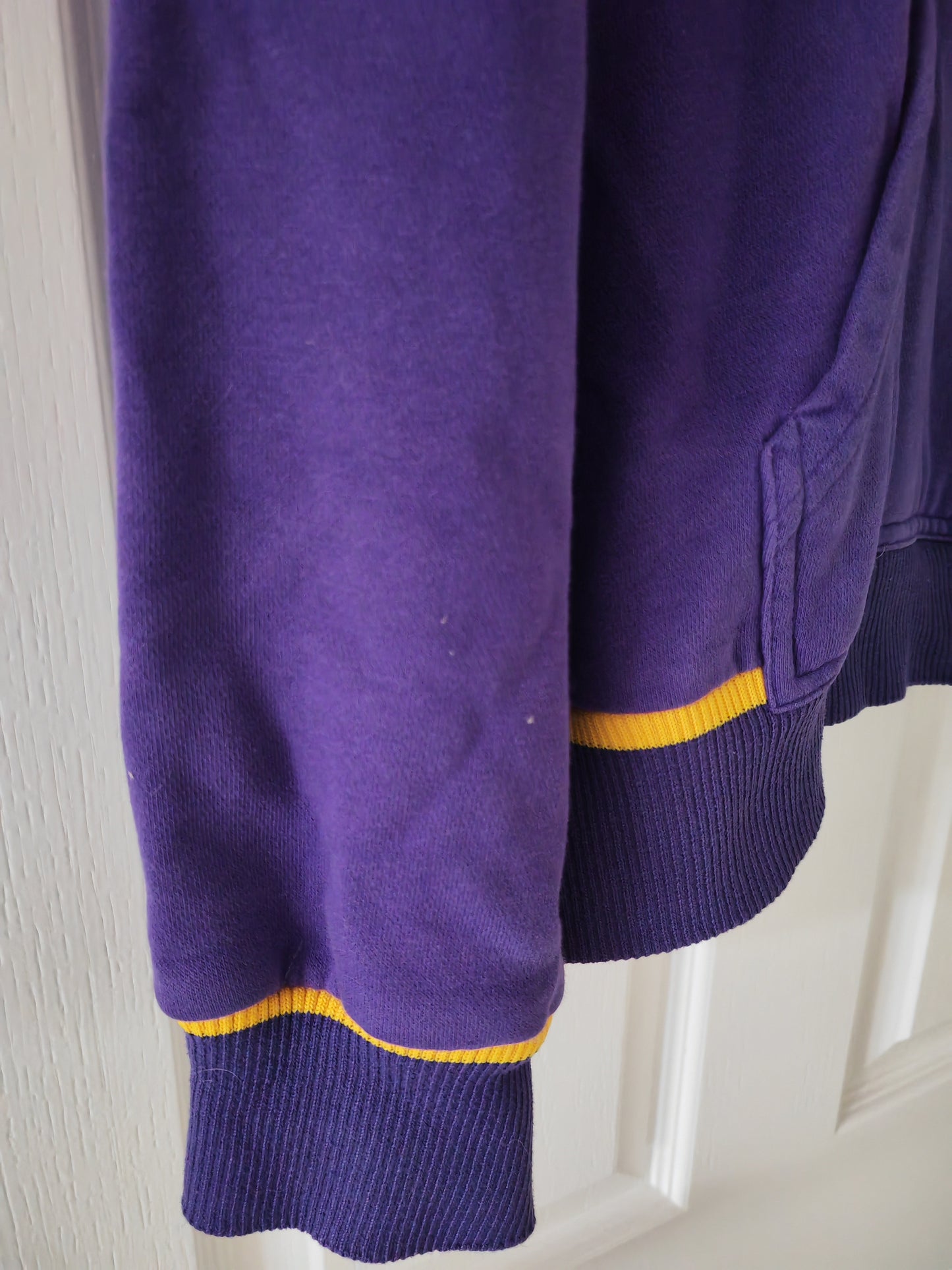 Women's Nike LSU Tigers NCAA Pullover Hoodie, Purple, Size L 12-14