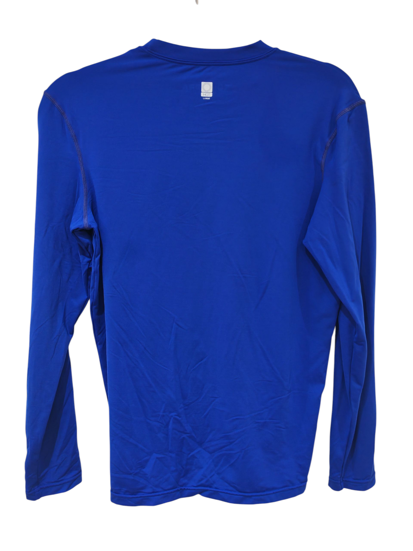 Diadora Long Sleeve Training/Workout Under Armour, Blue, Size Large