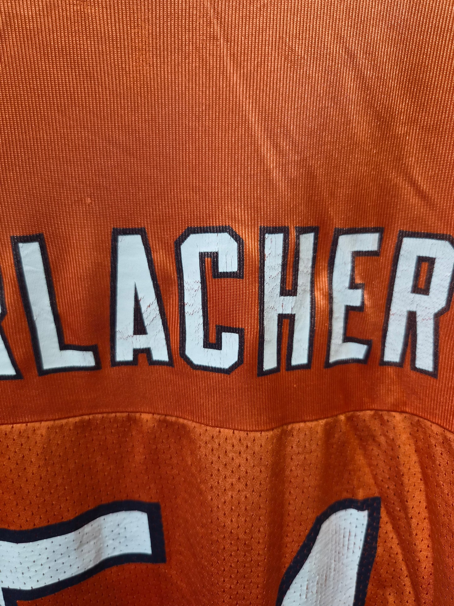 Reebok Chicago Bears NFL Jersey, #54 Urlacher, Orange, Size XXL