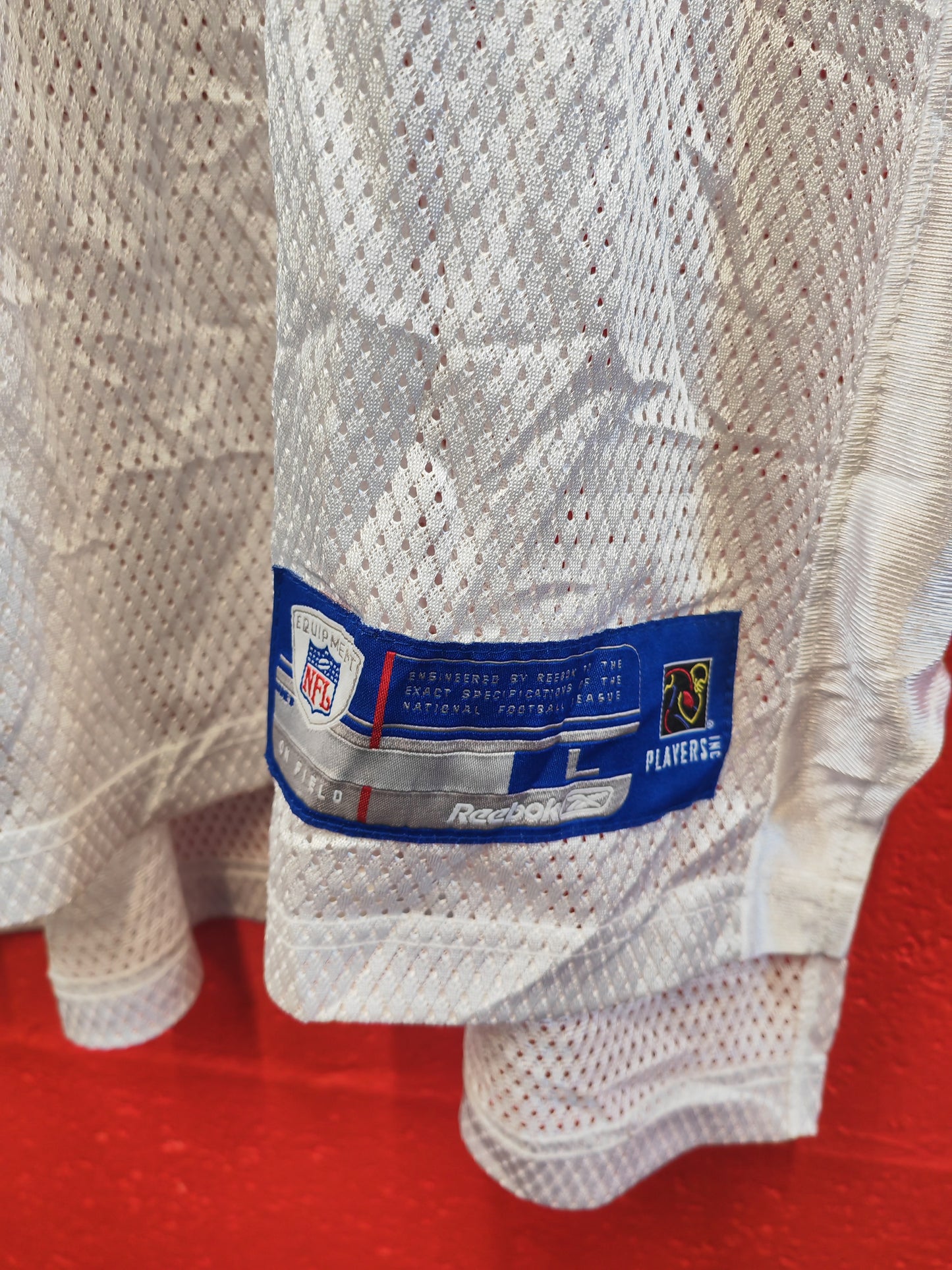 Reebok Dallas Cowboys NFL Jersey, #81 Owens, White, Size Large