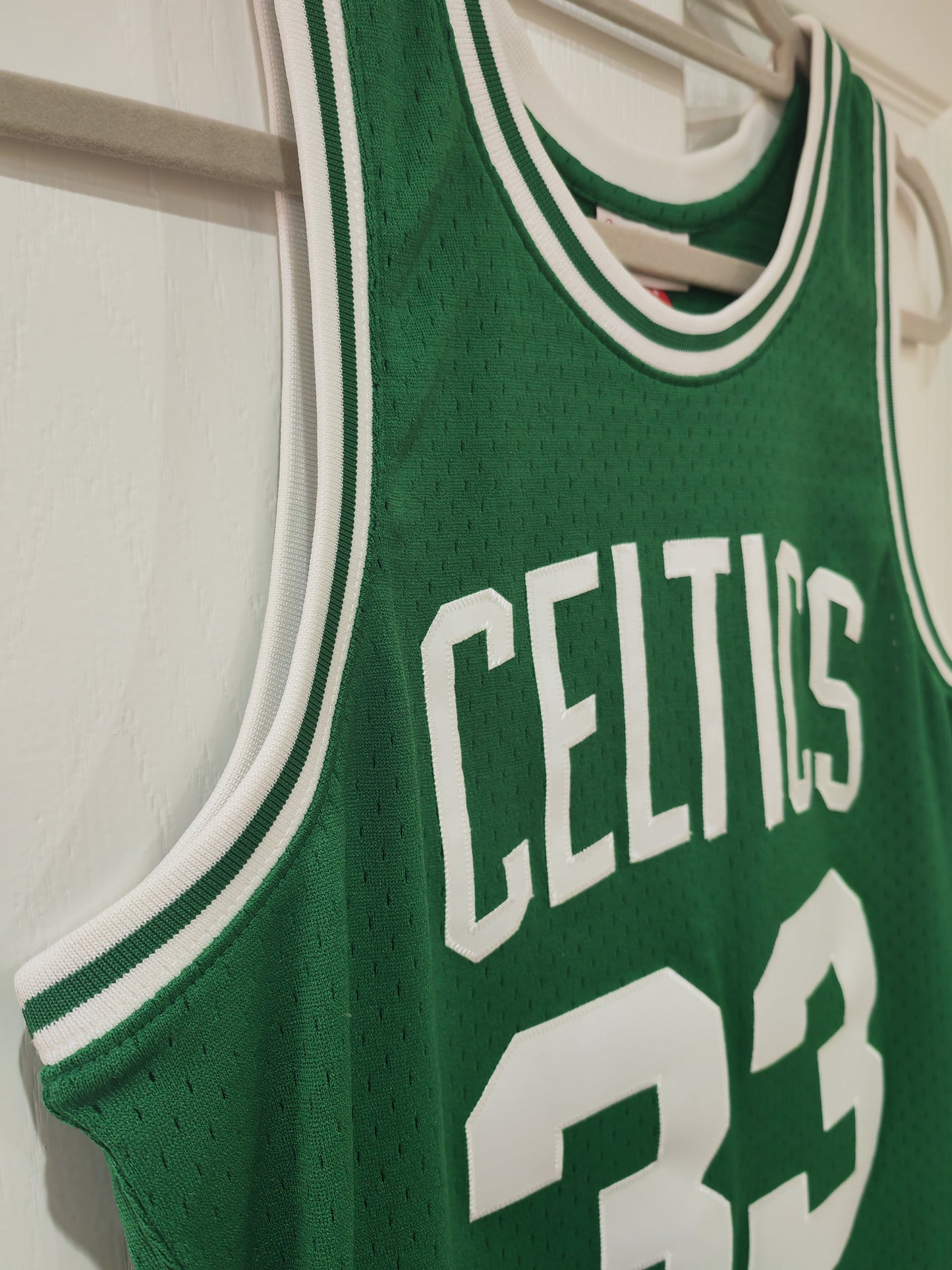 Mitchell & Ness Boston Celtics 1985-86 NBA Jersey, #33 Bird, Green, Size Small