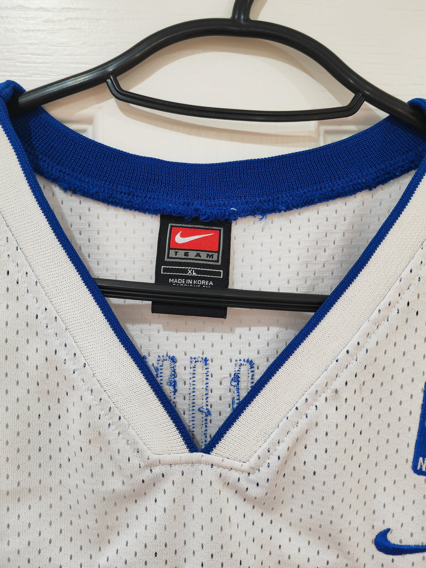 Youth Nike Detroit Pistons NBA Jersey, #1 Billups, White, Size YXL/Adult Small