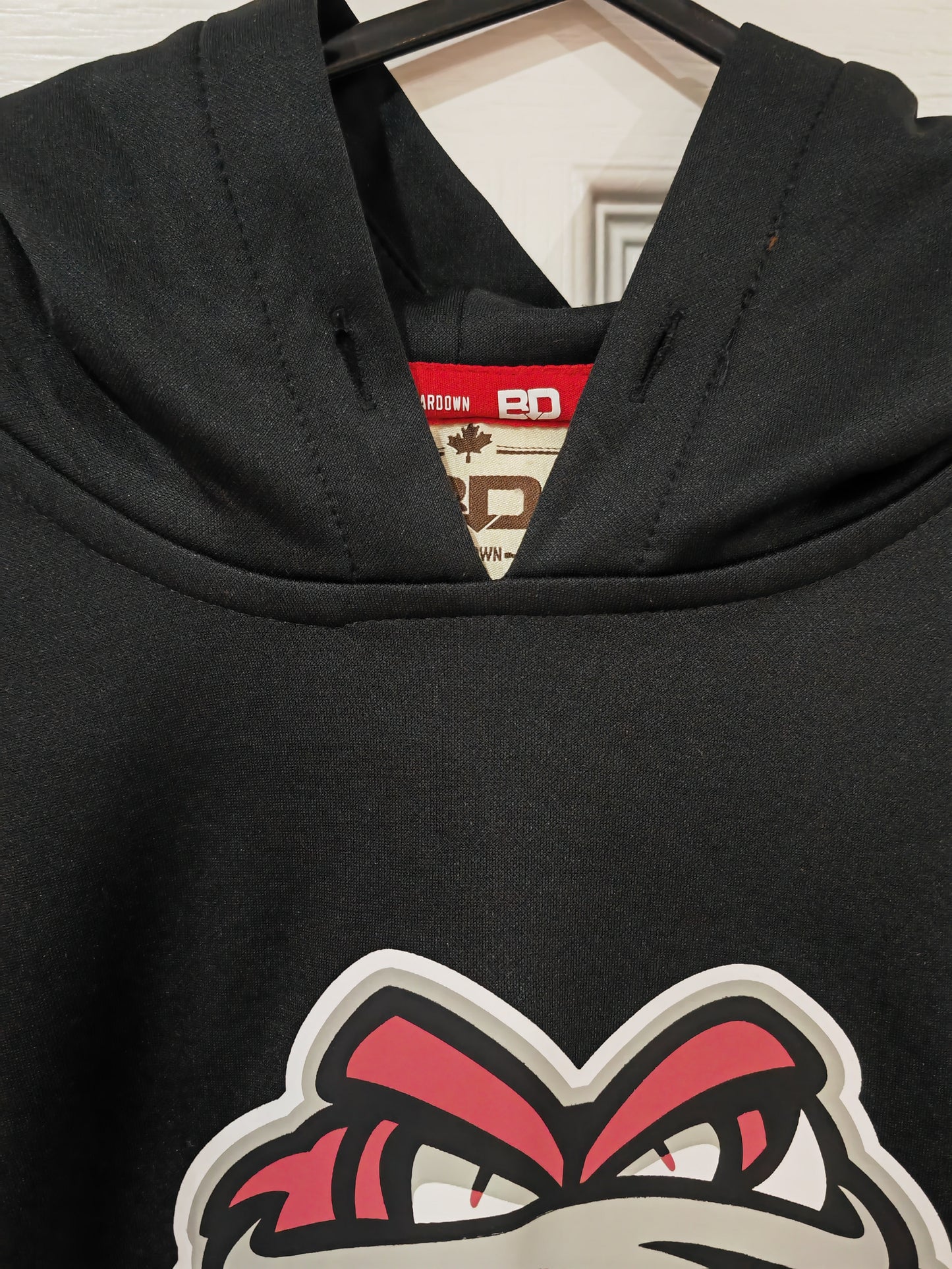 Bar Down Guelph Storm OHL Pullover Hoodie, Black, Size Large