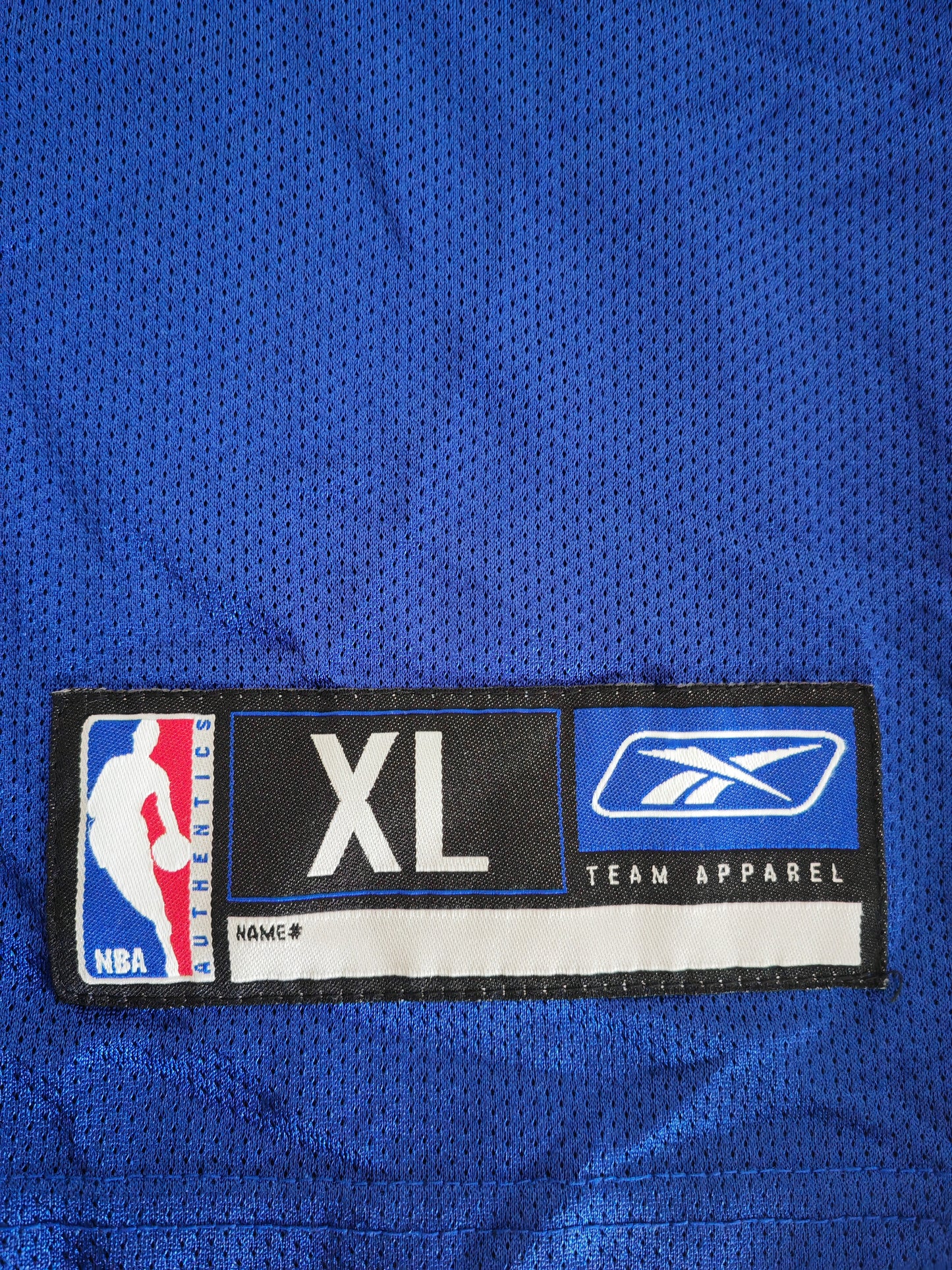 Reebok Philadelphia 76ers NBA Jersey, #7 Miller, Blue, Size XL