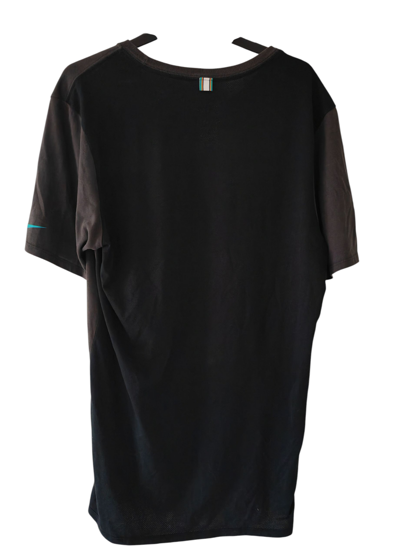 Nike Miami Dolphins NFL Short Sleeve T Shirt, Grey/Black, Size Medium