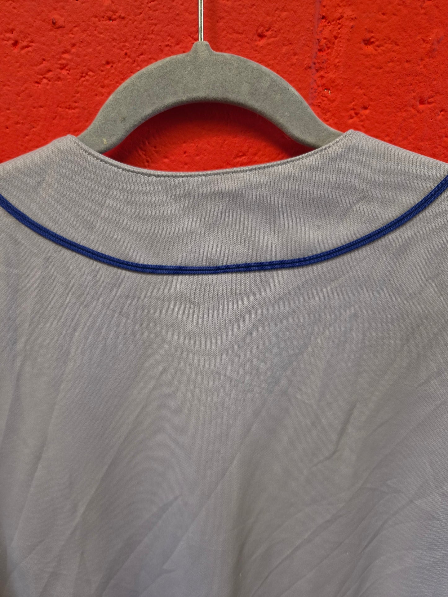 Majestic New York Mets MLB Jersey, Grey, Size Large