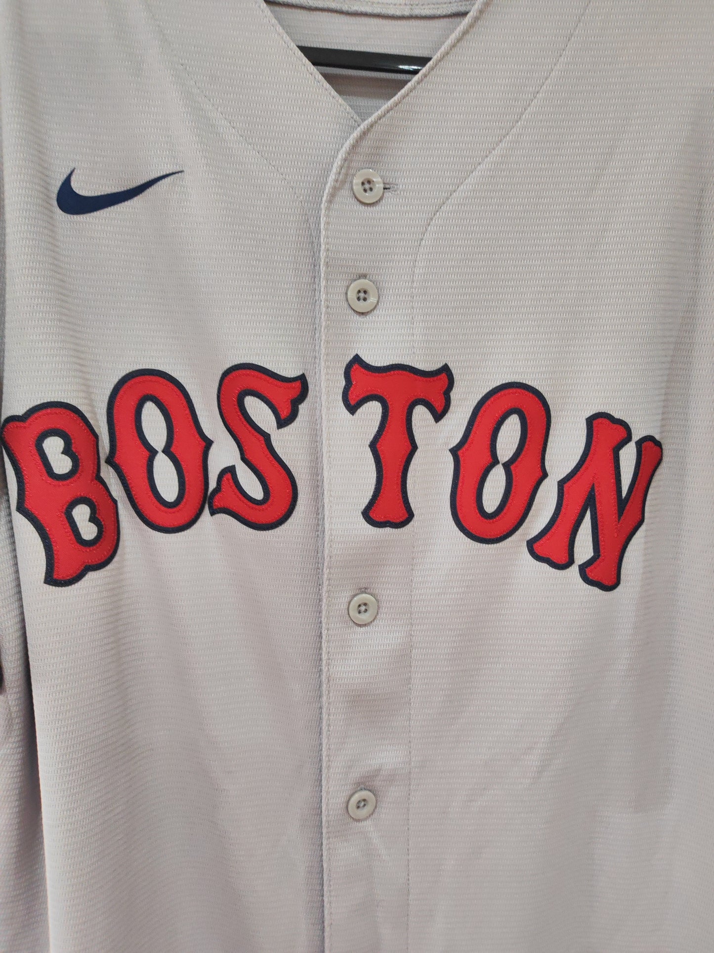 Nike Boston Red Sox MLB Jersey, Grey, Size Medium