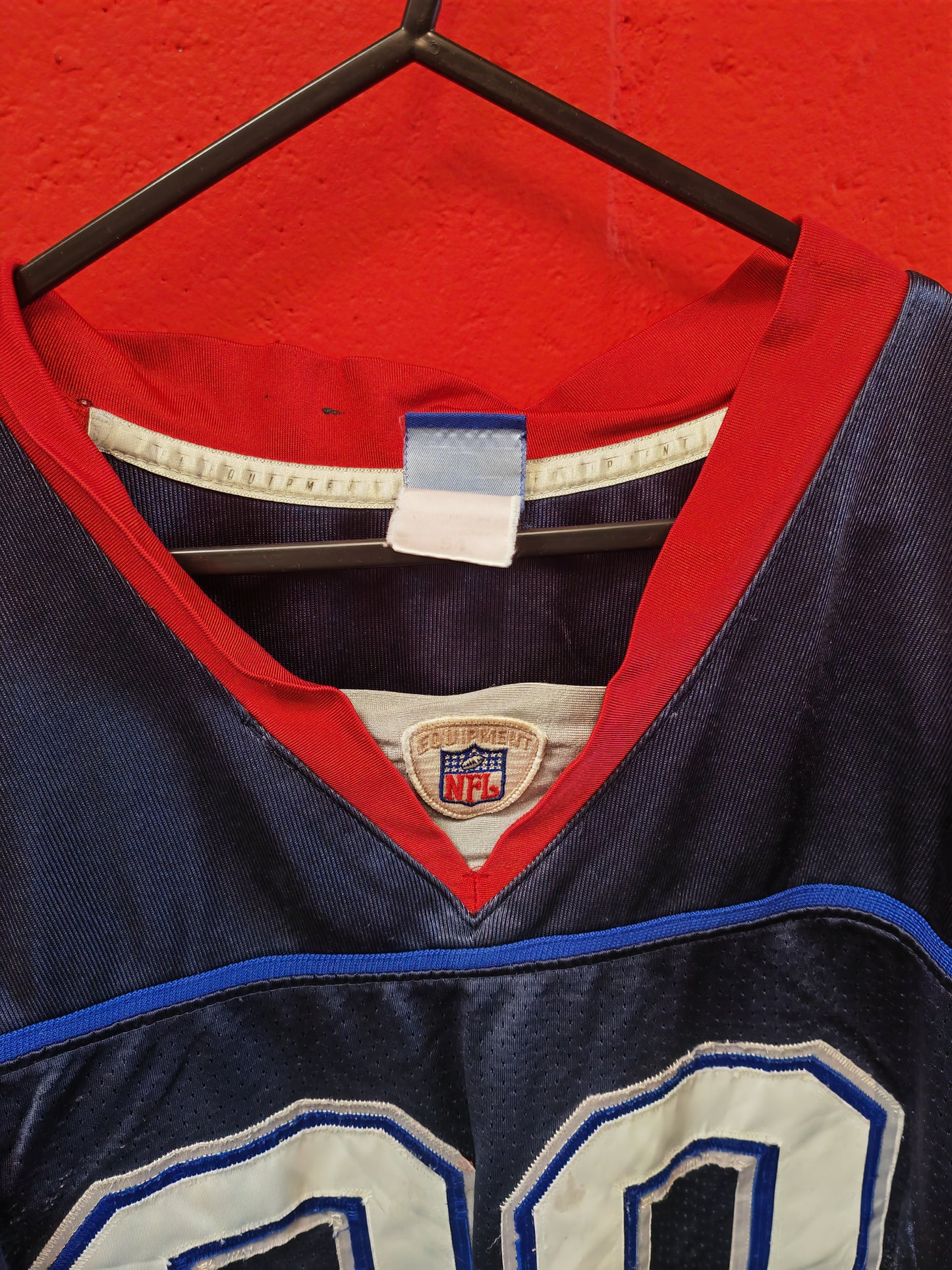 Reebok Buffalo Bills NFL Jersey, #80 Moulds, Navy Blue, Size 54 XL/XXL