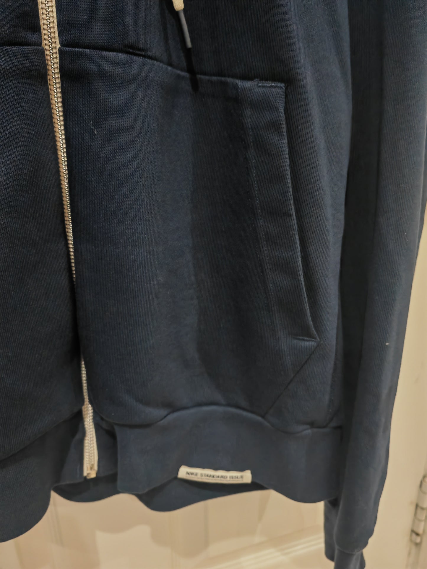 Nike Seattle Seahawks NFL Full Zip Hoodie, Navy Blue, Size Small