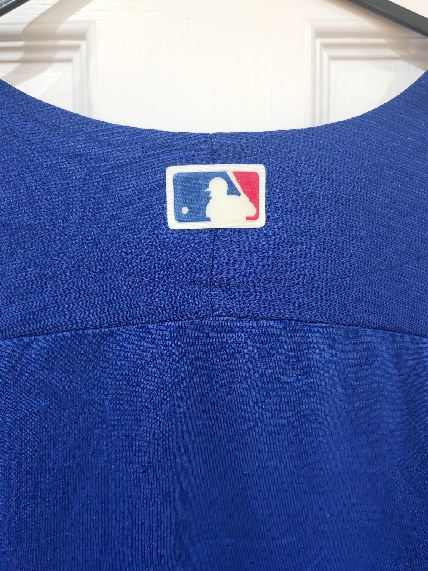 Majestic Texas Rangers MLB Baseball Jersey, Blue, Size 52/XL