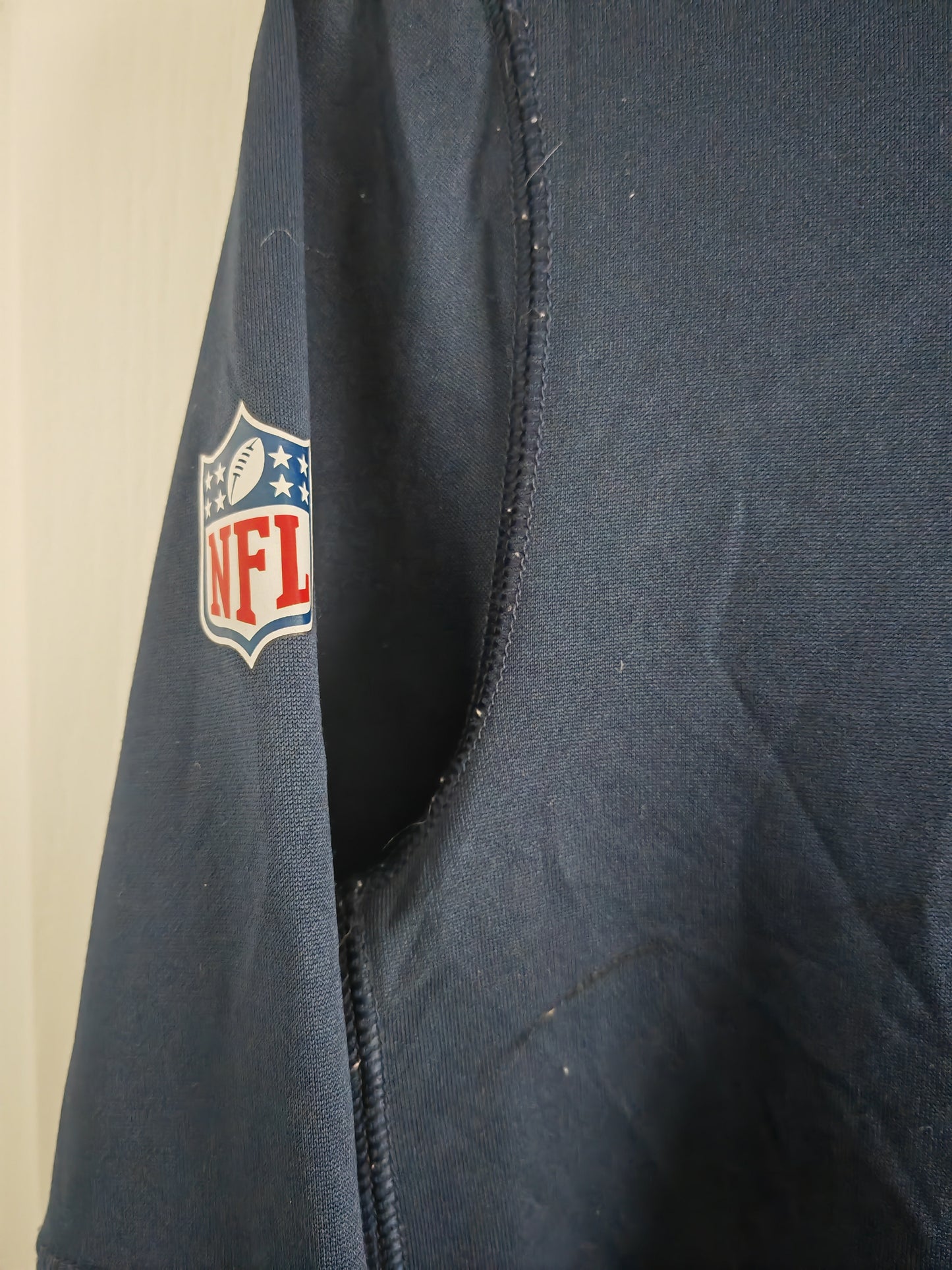 Youth Nike Seattle Seahawks Full Zip Hoodie, Navy Blue, Size Youth Large