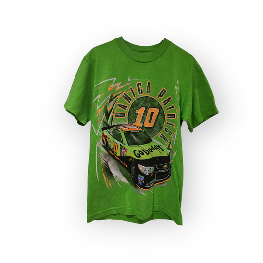 Stewart-Haas Racing Danica Patrick NASCAR T Shirt, Green, Size Small