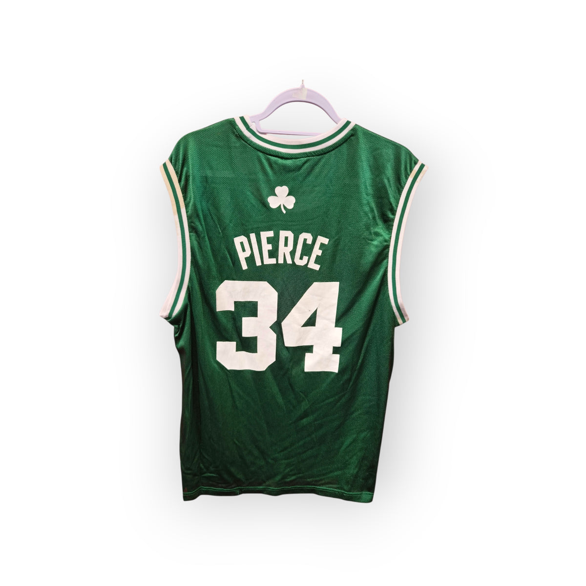 Adidas Boston Celtics NBA Jersey, #34 Pierce, Green, Size Large