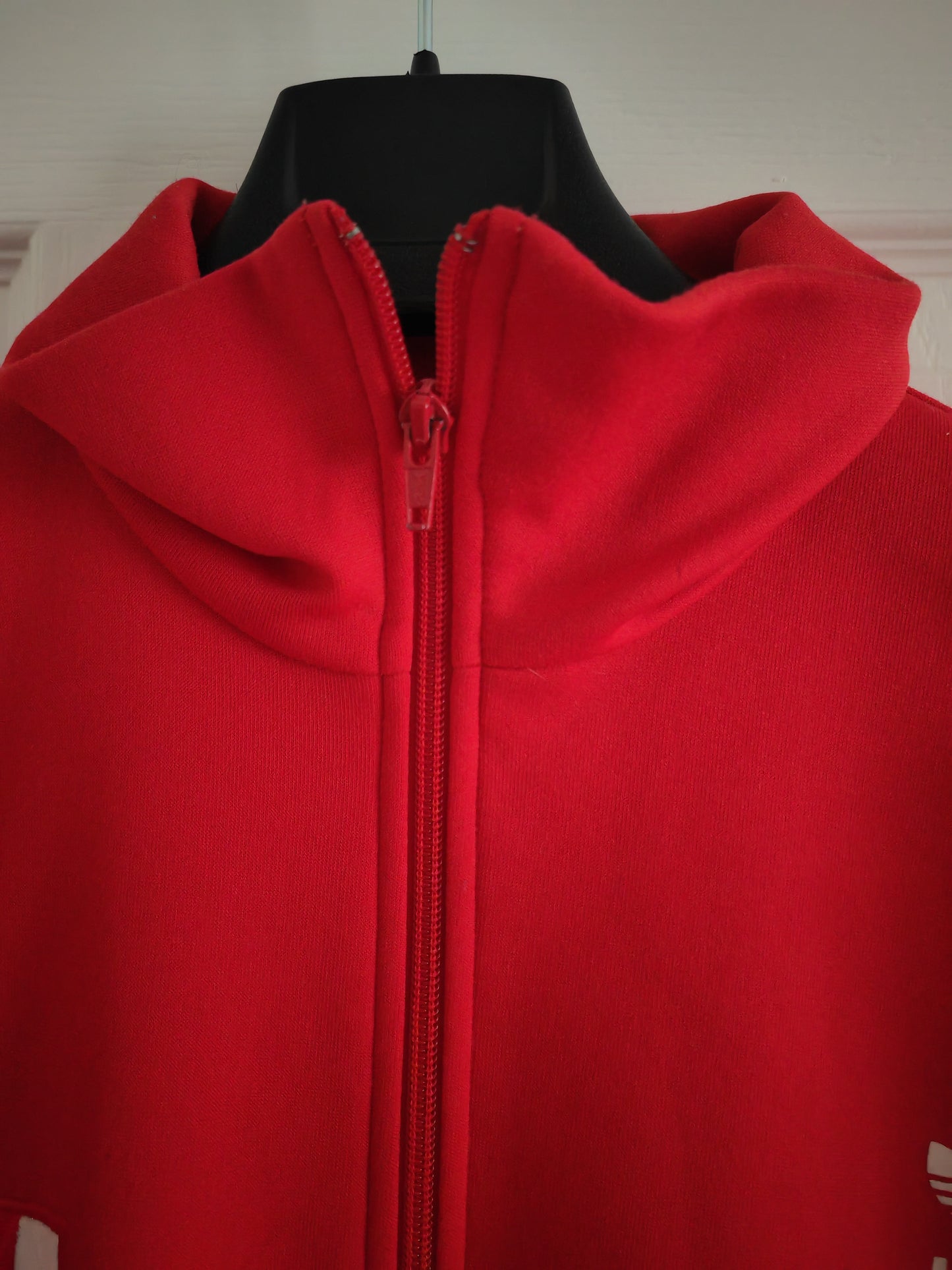 Adidas Originals England Full Zip Track Jacket, Red, Size Large