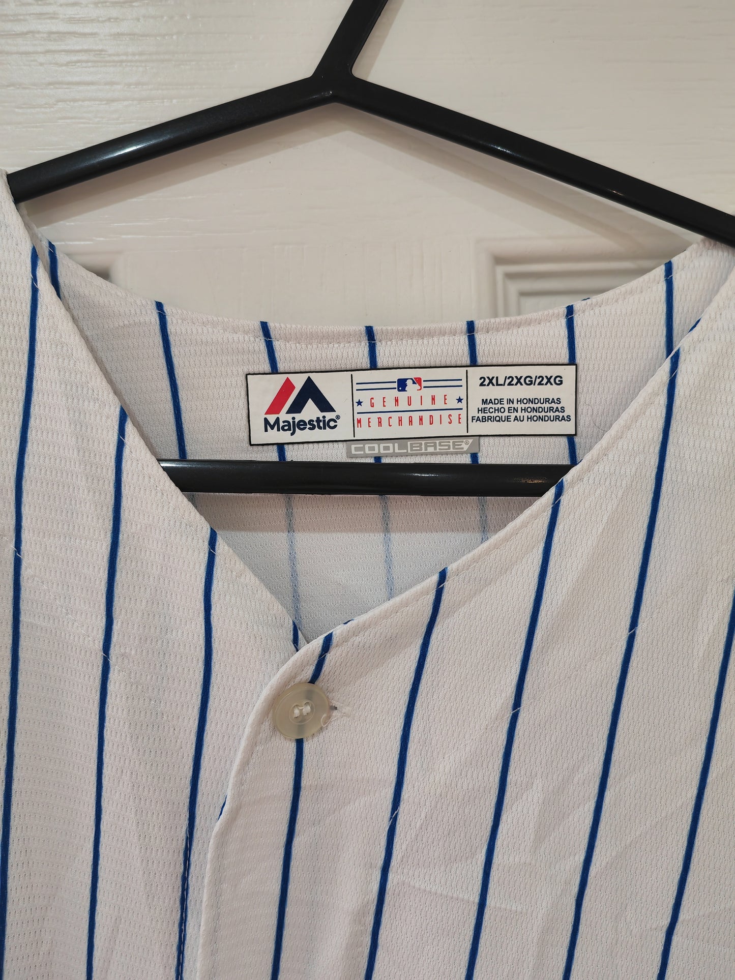 Majestic Chicago Cubs MLB Jersey, #17 Bryant, White, Size XXL