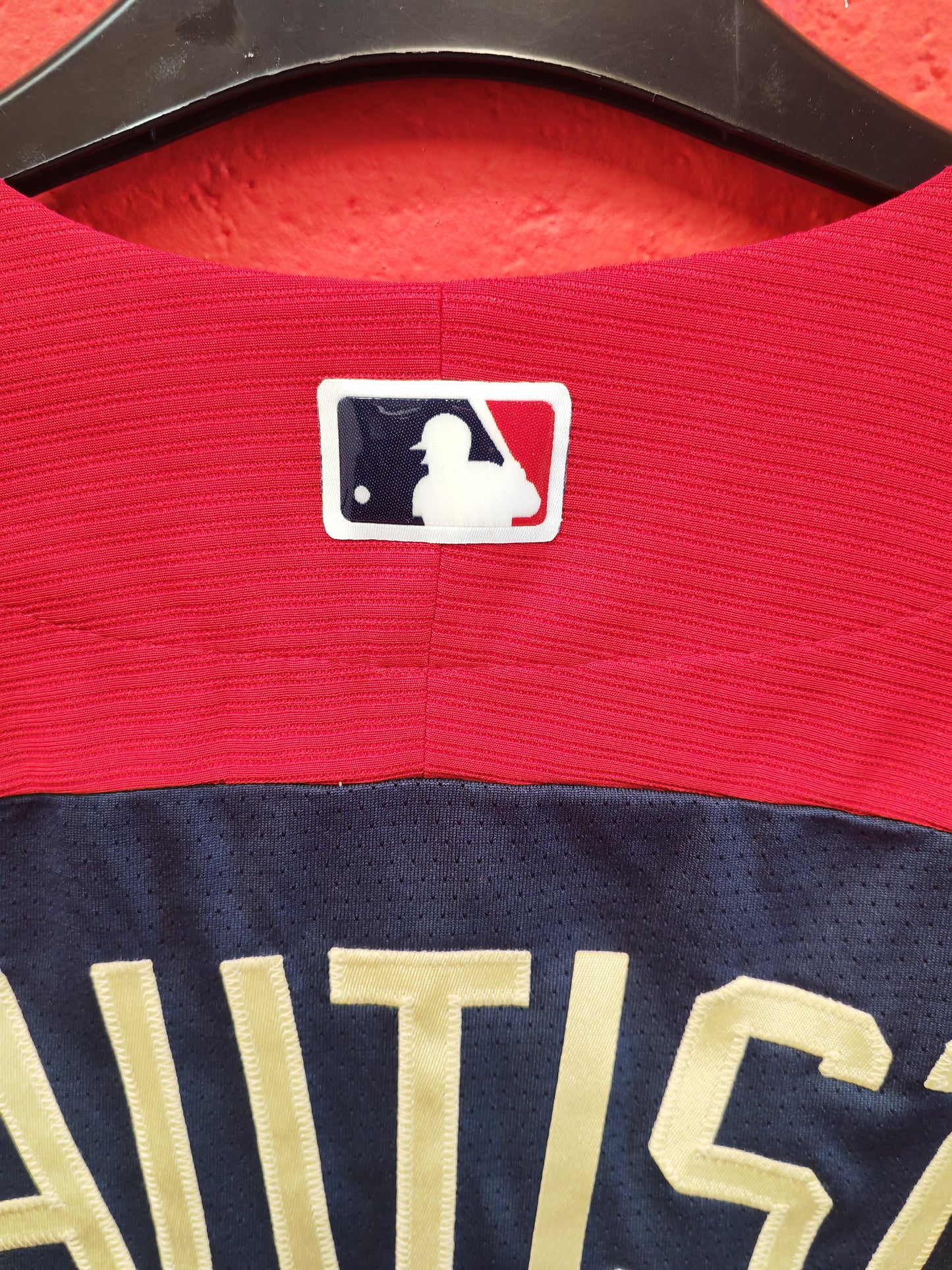 Majestic 2014 MLB All Star Game Jersey, #19 Bautista, Red, Size 40 S/M