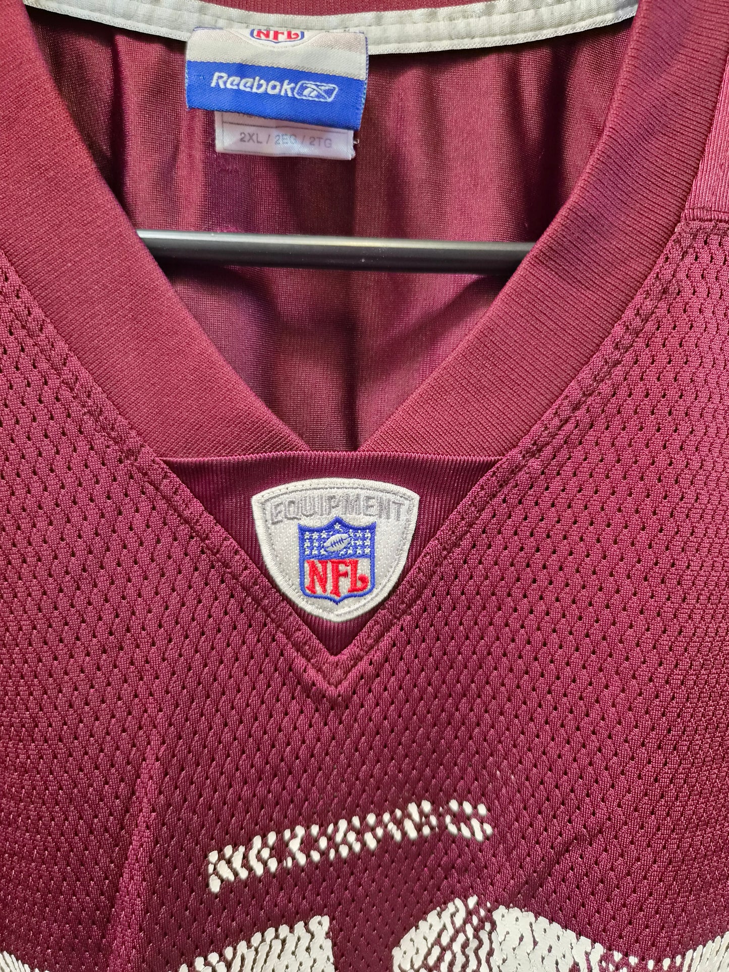 Reebok Washington Redskins NFL Jersey, #56 Arrington, Burgundy, Size XXL