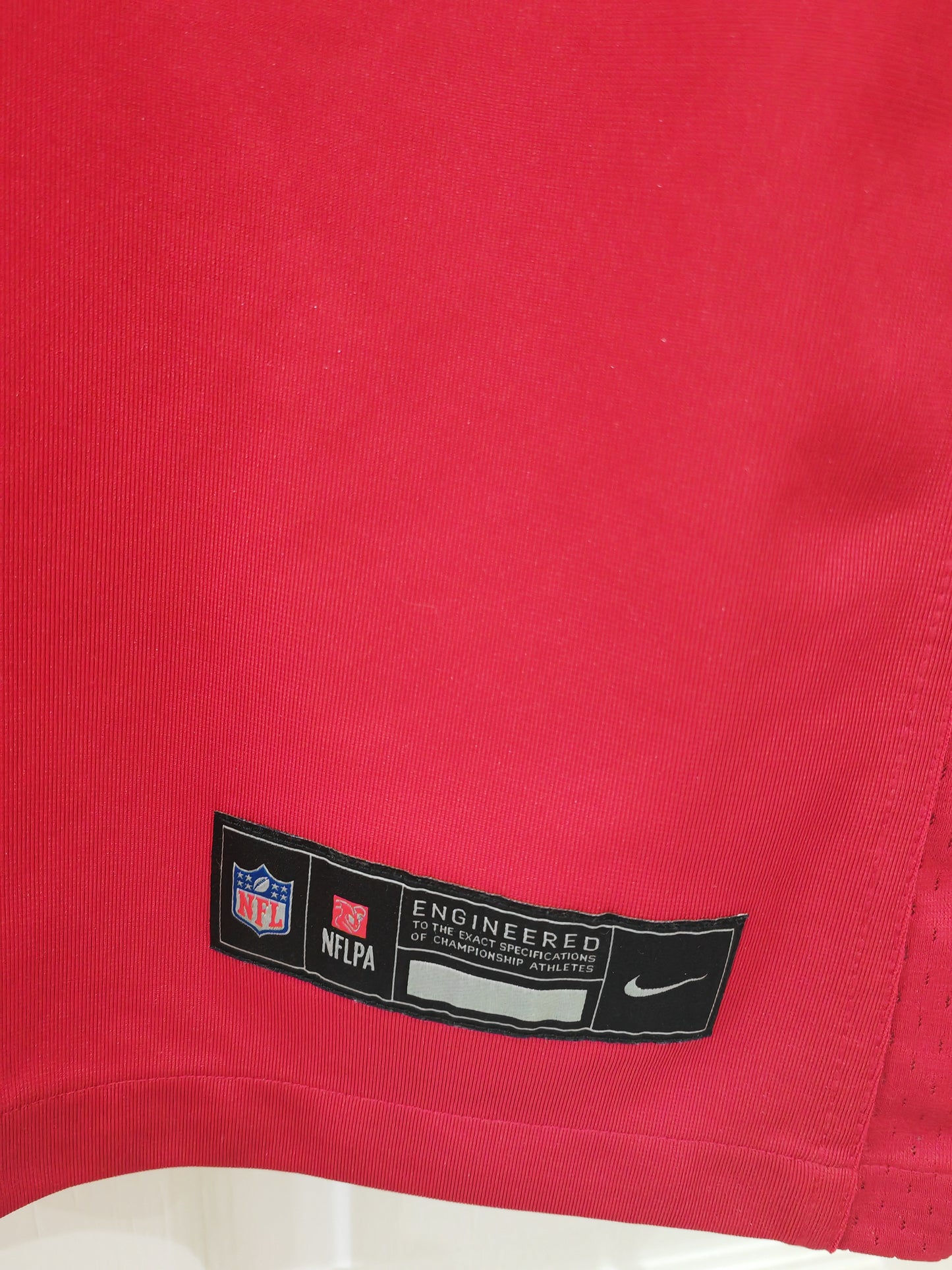 Nike San Francisco 49ers NFL Jersey, #23 McCaffrey, Red, Size Medium