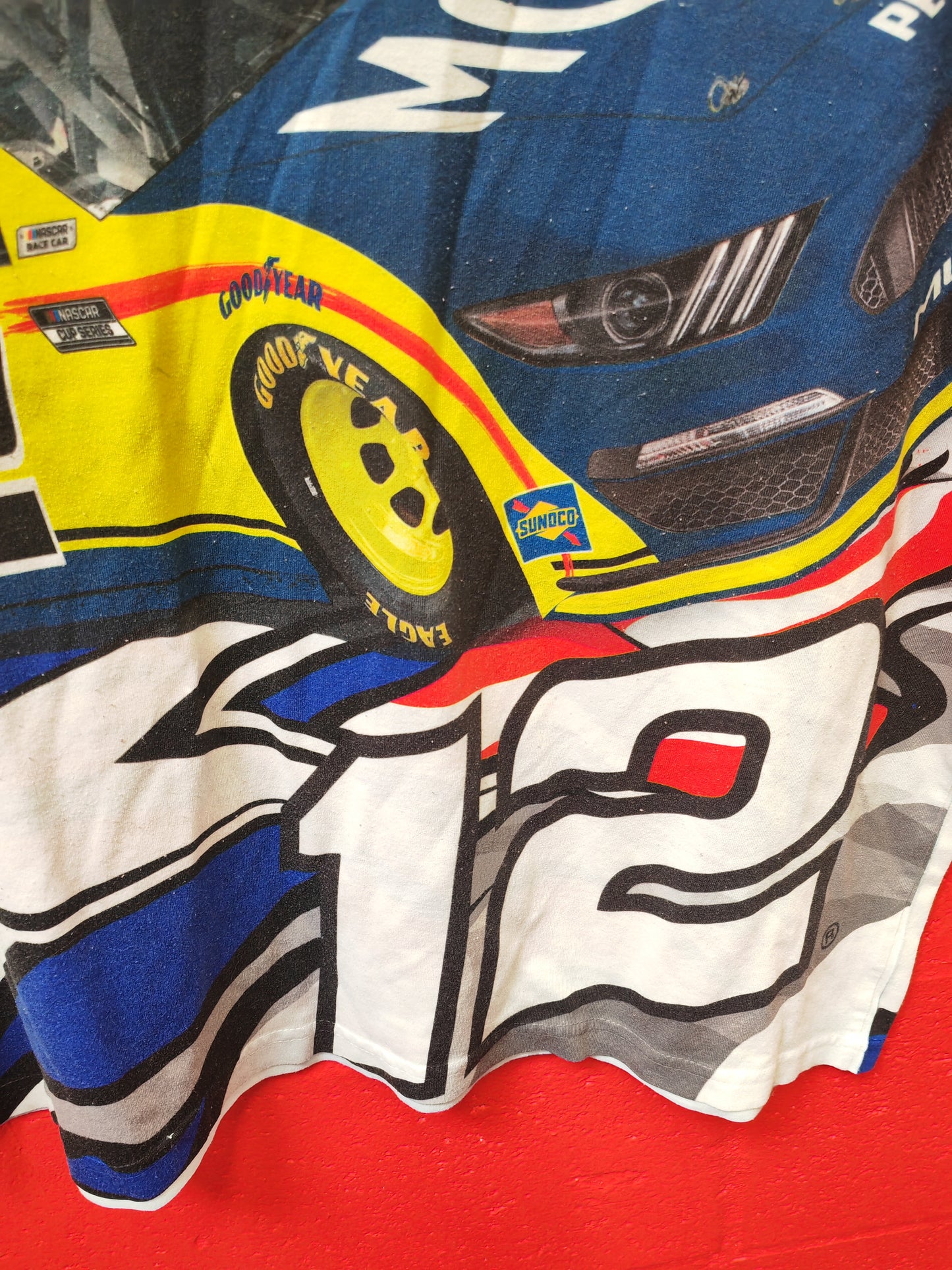 Team Penske Ryan Blaney Nascar T Shirt, Size XL