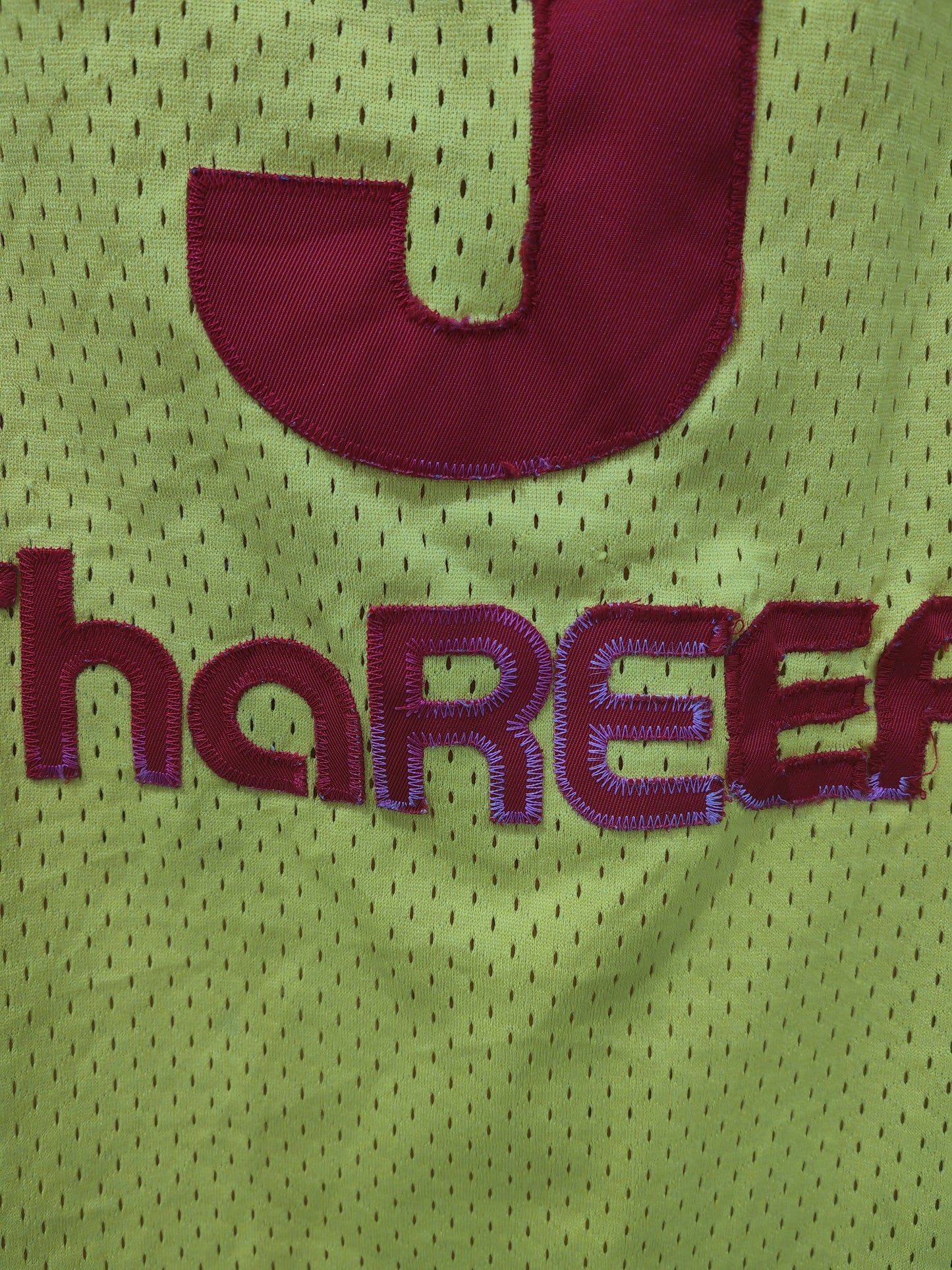 Nike Atlanta Hawks NBA Jersey, #3 Shareef, Yellow, Size XXL