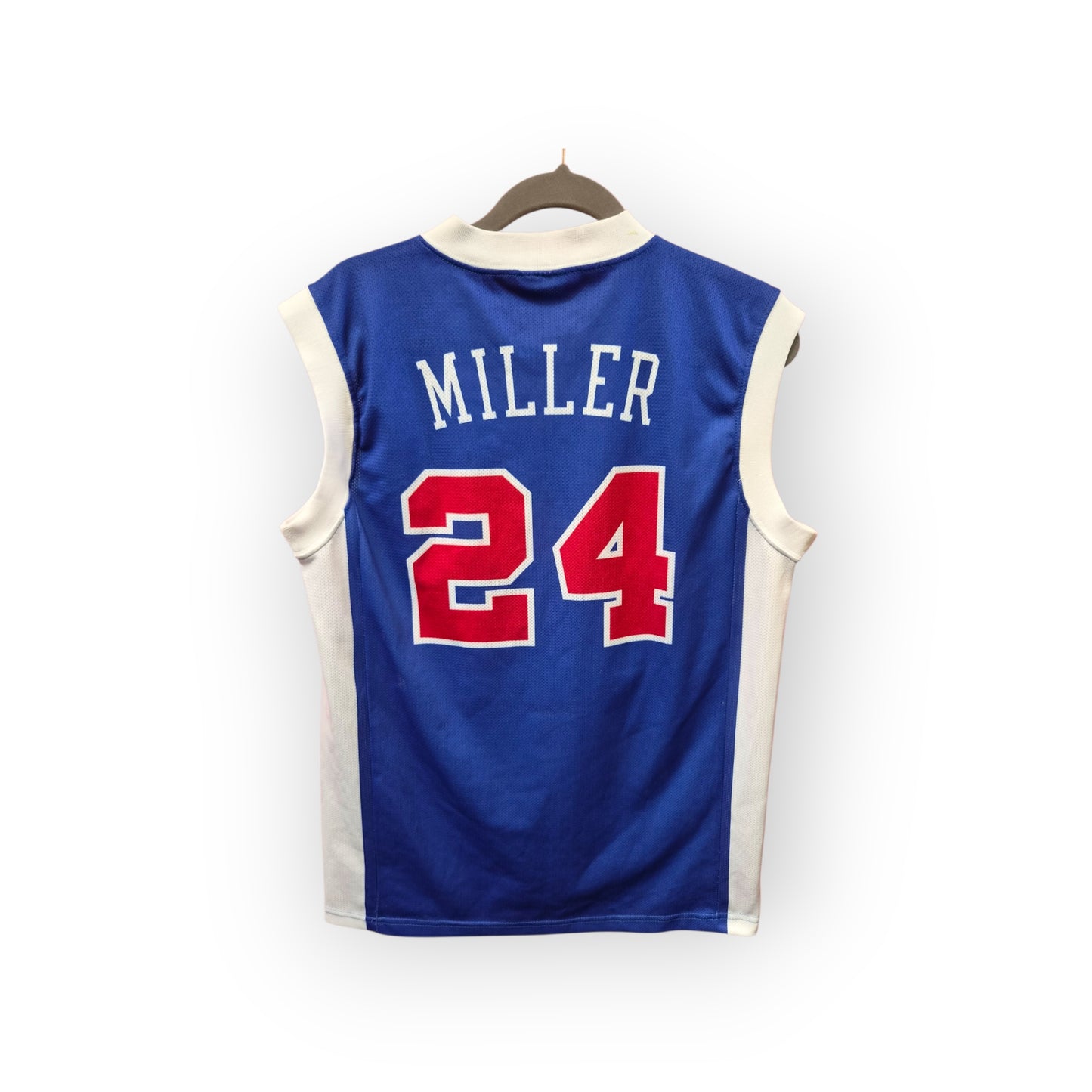 Champion Los Angeles Clippers NBA Jersey, #24 Miller, Blue, Size Medium