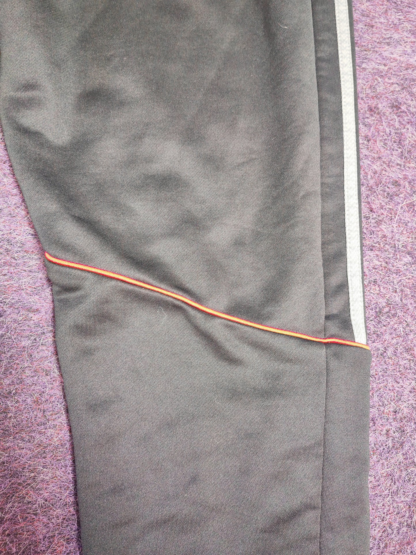 Adidas Tracksuit Bottoms, Black, Size Large