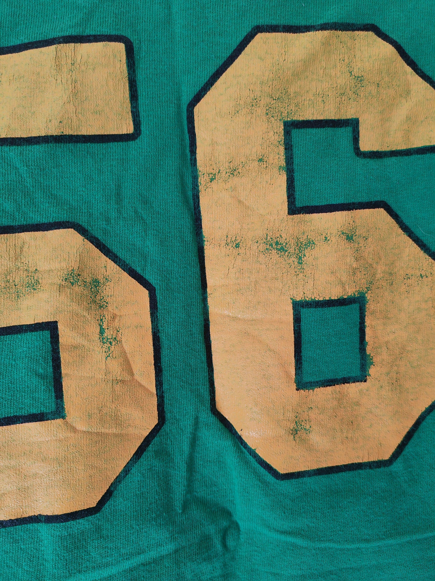 Gildan Mighty Ducks Movie T Shirt, #56 Tyler, Green, Size XL