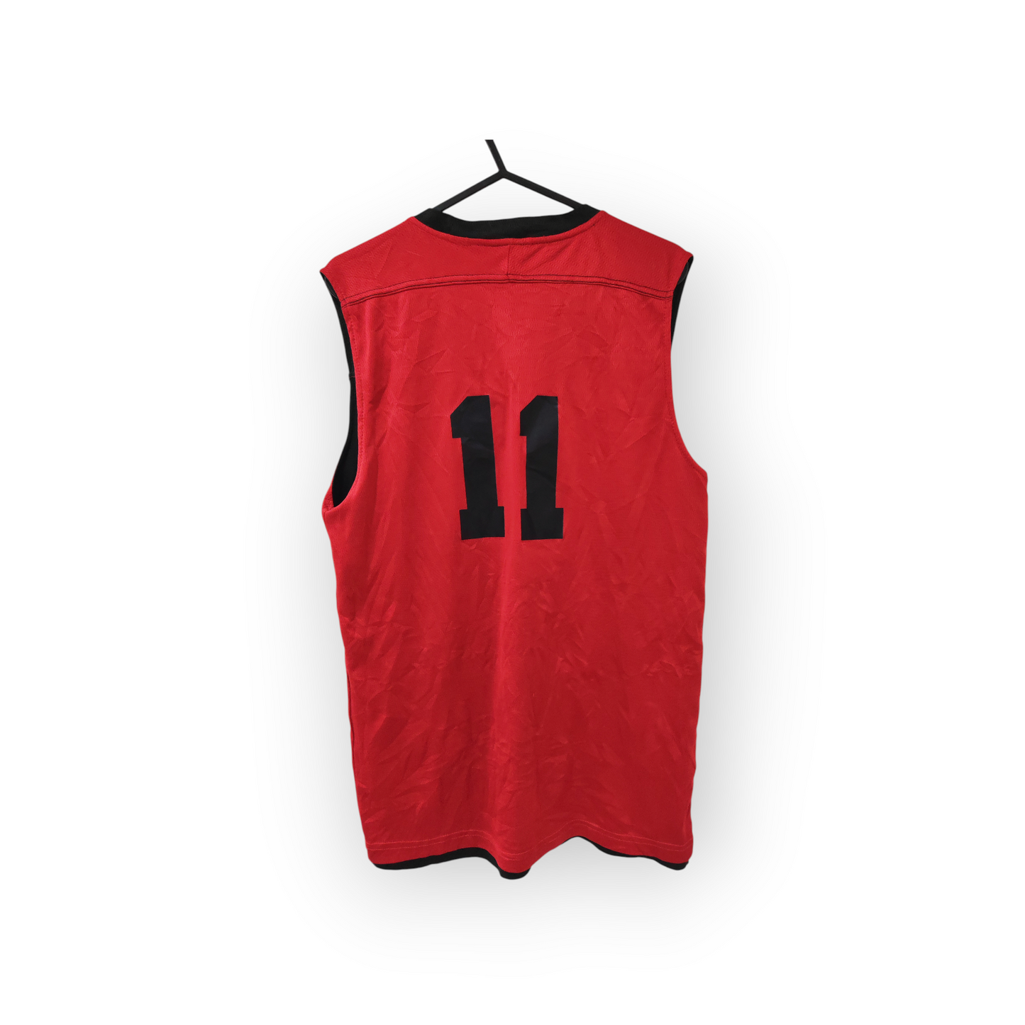 Alleson Athletic Chicago Bulls NBA Reversible Training Jersey, Black/Red, Size Small