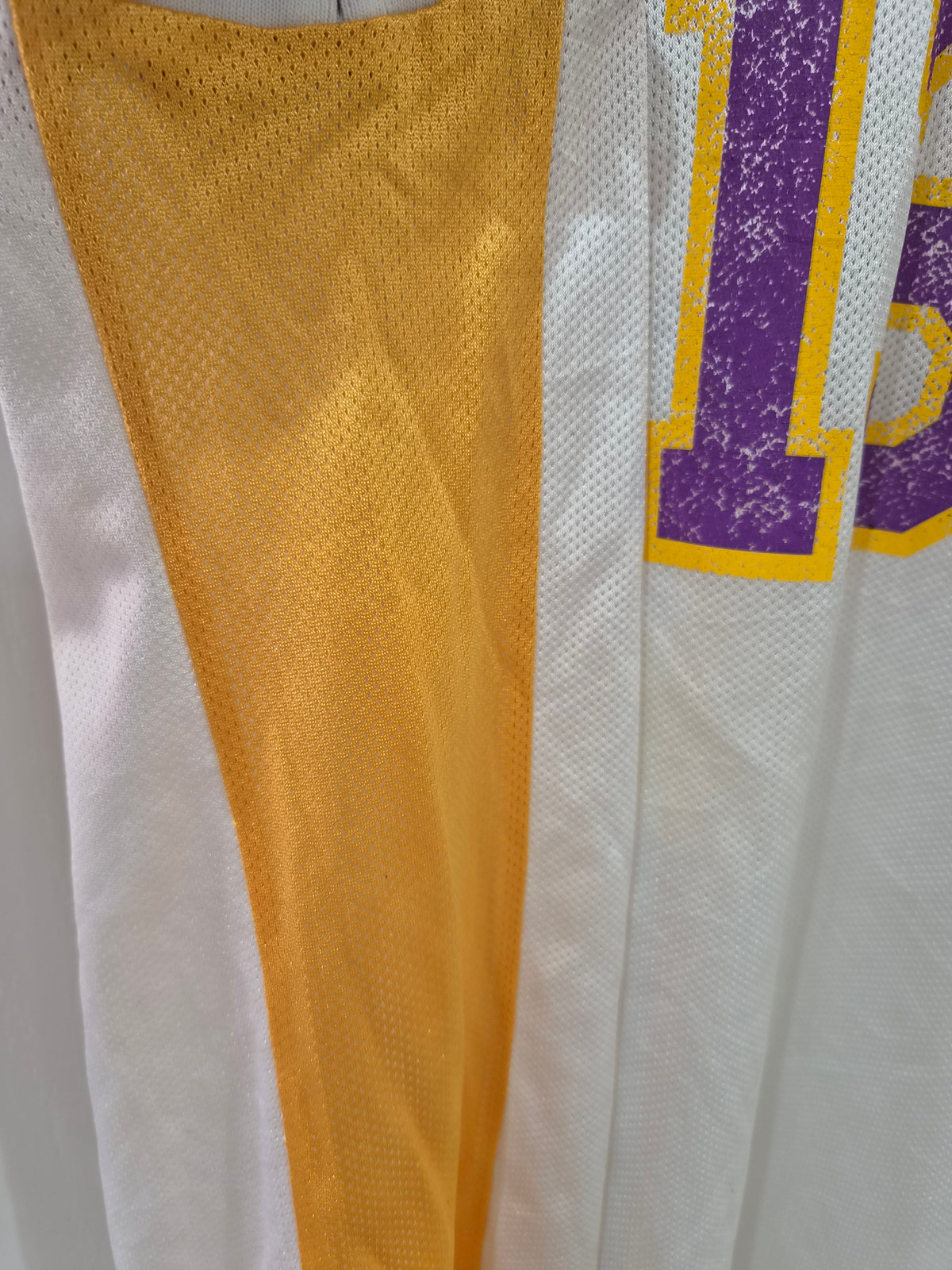 Adidas Los Angeles Lakers NBA Basketball Jersey, #13 Jobbins (Custom), Size XXL