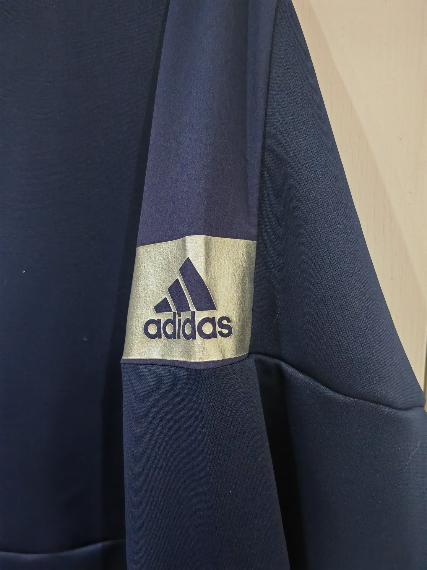 Adidas Winnipeg Jets NHL Pullover Hoodie, Navy Blue, Size XL