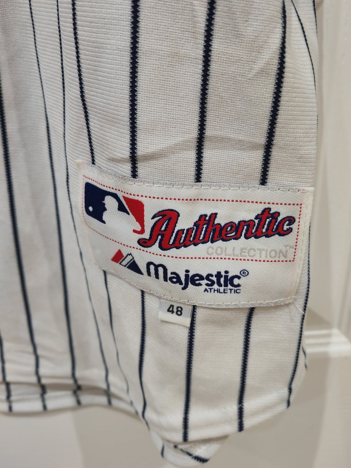 Majestic New York Yankees Authentic 2009 World Series, Yankee Stadium Jersey, #2, 48/L-XL