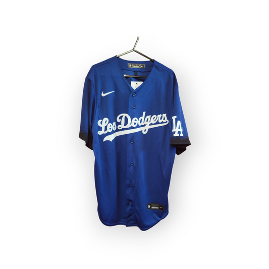 Nike Los Angeles Dodgers 'Los Dodgers' MLB Jersey, #35 Bellinger, Blue, Size Medium