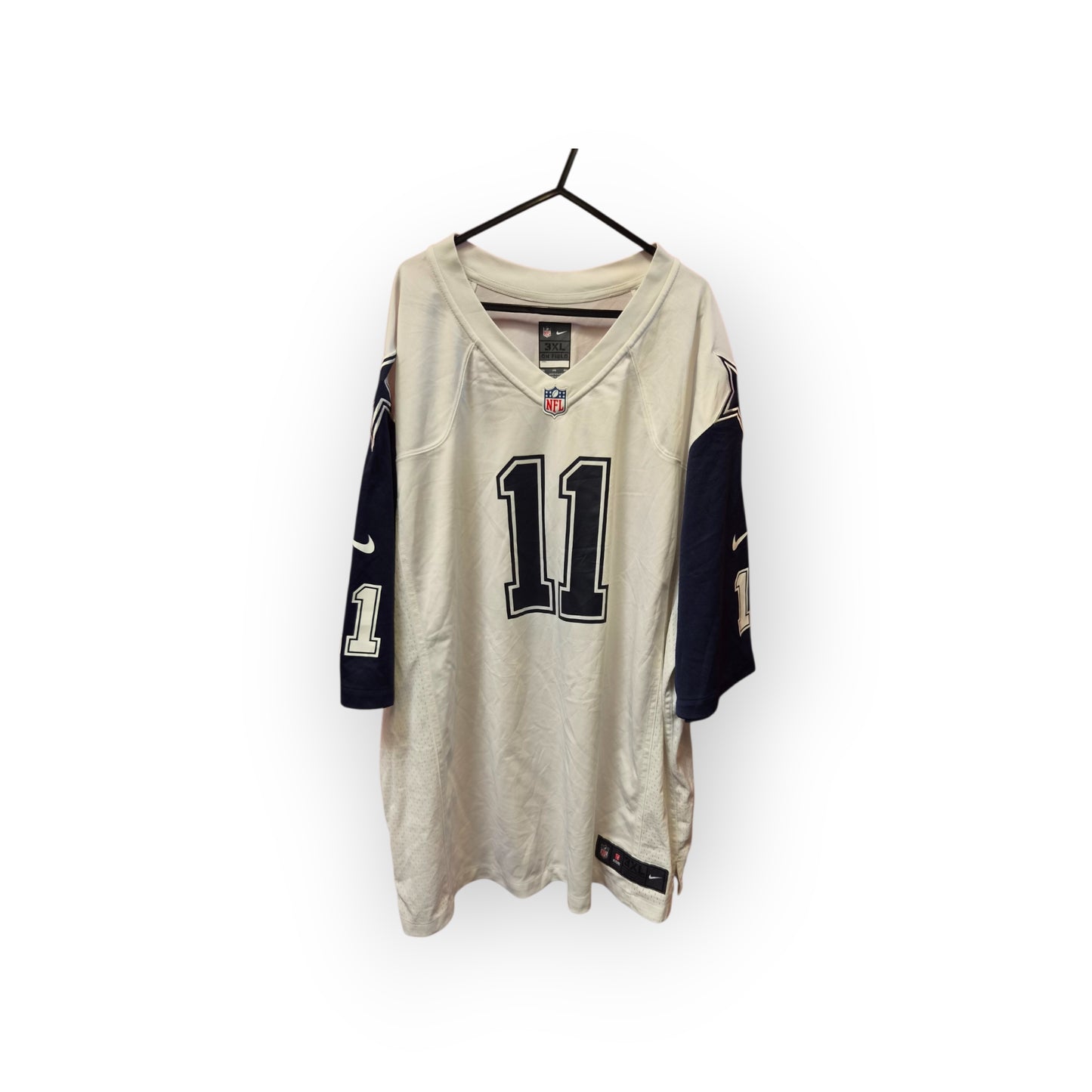 Nike Dallas Cowboys NFL Jersey, #11 Parsons, White/Navy, Size XXXL