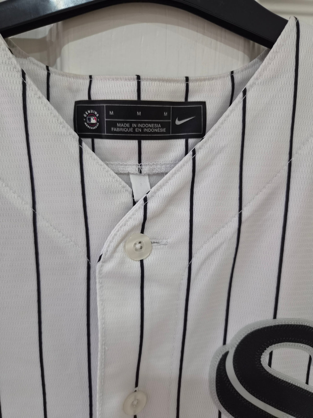 Nike Chicago White Sox MLB Baseball Jersey, White, Size Medium